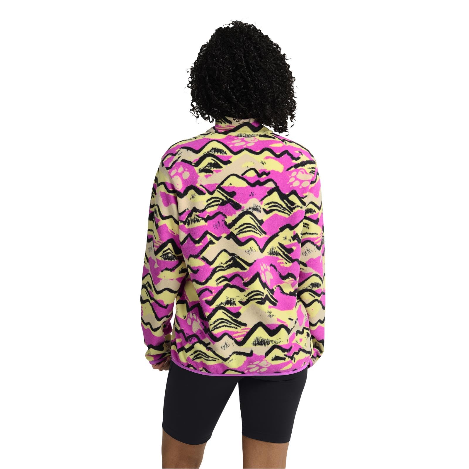 Jack Wolfskin Paw Era 100 Damen-Fleece halber Reißverschluss