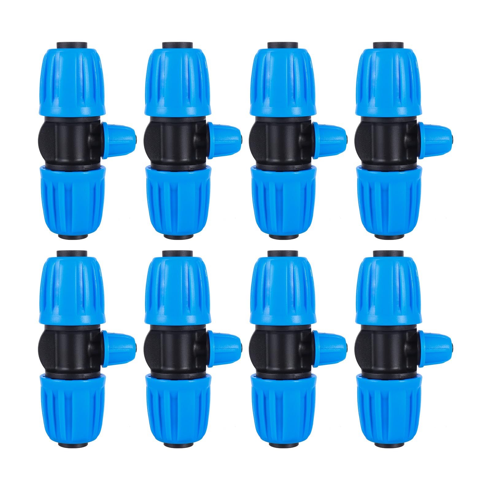 10 Pcs 1/2 to 1/4 inch Garden Hose Tubing Irrigation Fittings