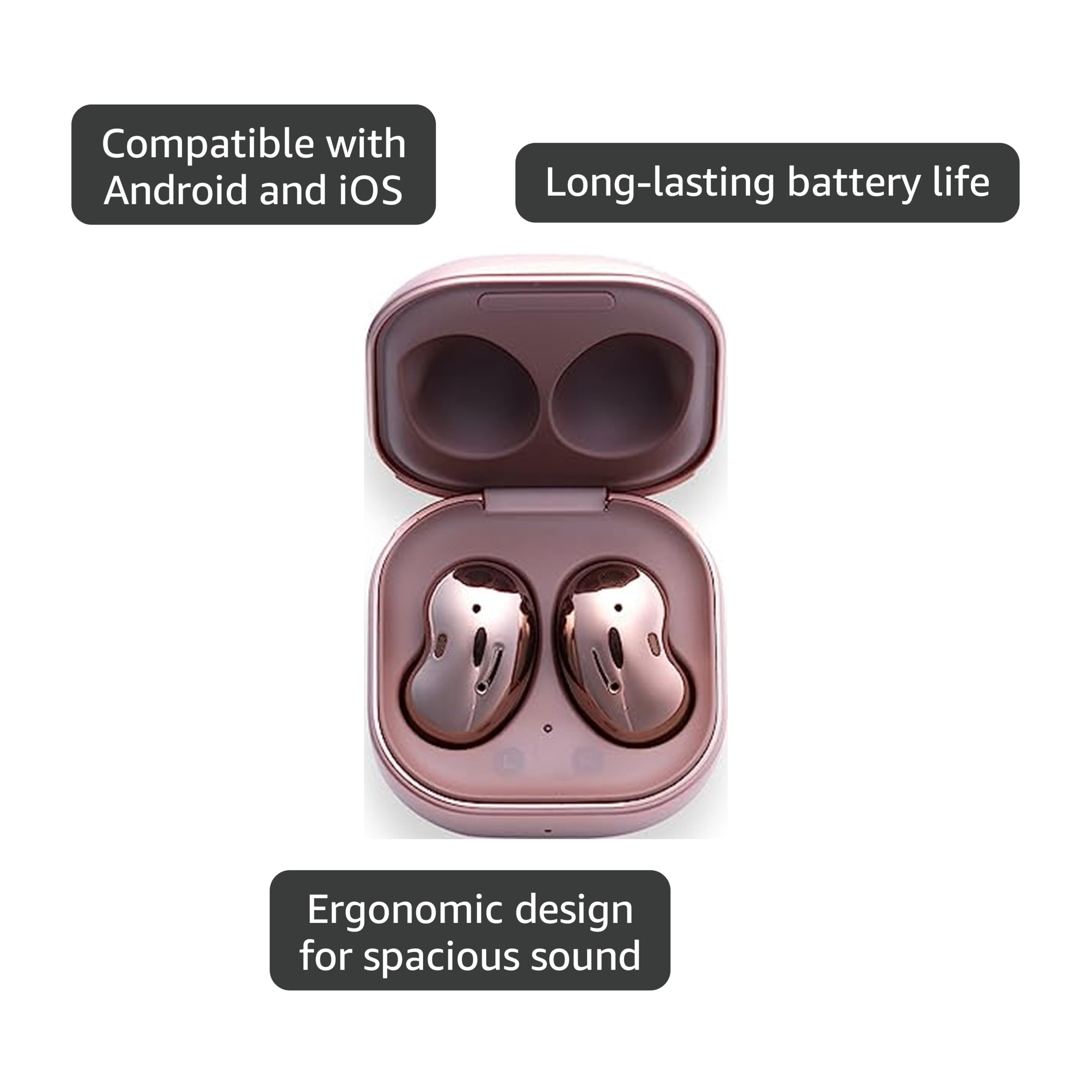Amazon.com: Samsung Galaxy Buds Live, Earbuds w/Active Noise