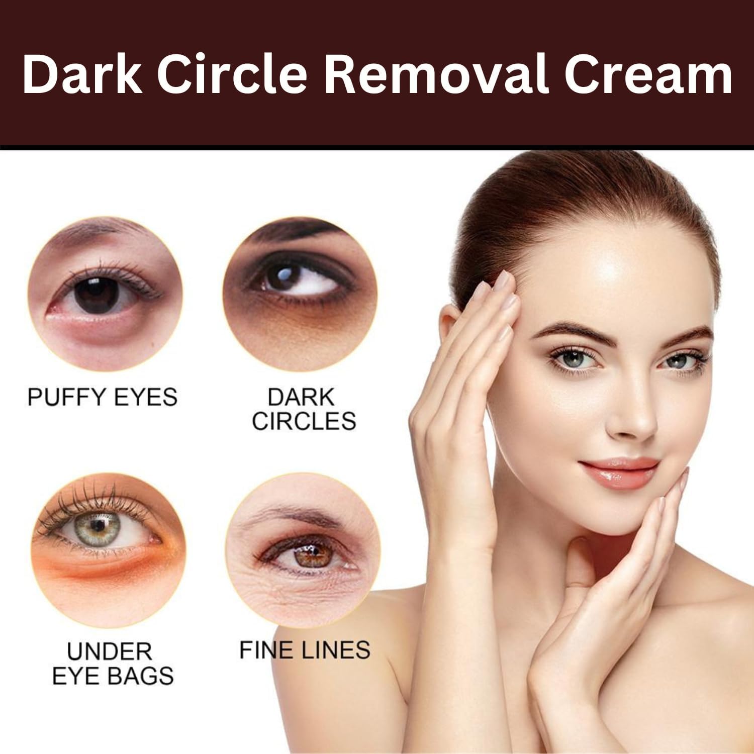 INTIMIFY Under Eye Cream, Dark Circles Removal Cream, Under Eye Cream For Dark Circles & Wrinkles 20 Gm (Pack of 1) — Amazon image 5