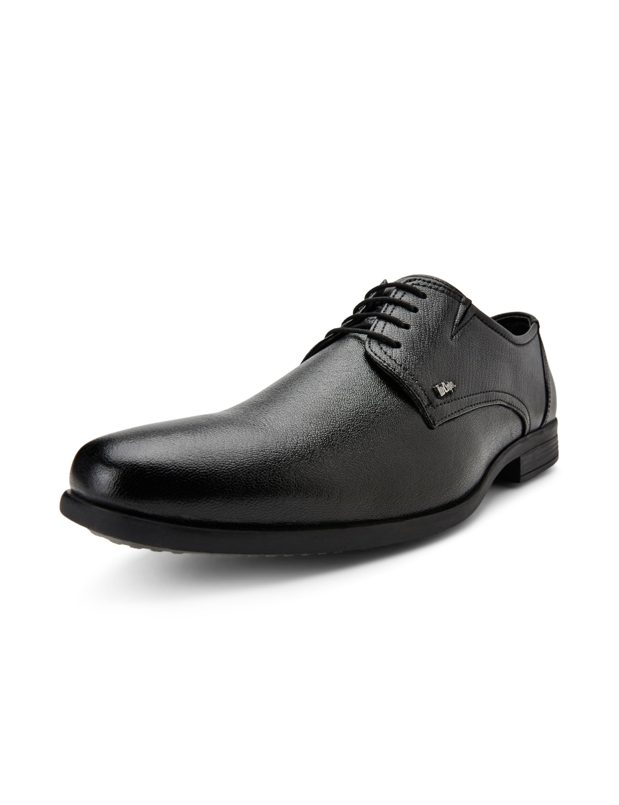 lee cooper LC2157B4R Men's Leather Shoes I COMFORTABLEI Stylish Formal Shoes for Men's Office & Business_LC2157B4RBLACK_42EU/8UK-picture-13