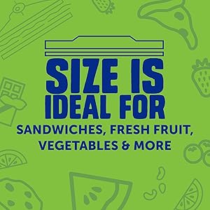 Ziploc Sandwich and Snack Bags, Easy Open and Close, Plastic Food Storage Bags, 270 Bags Total (Packaging May Vary)