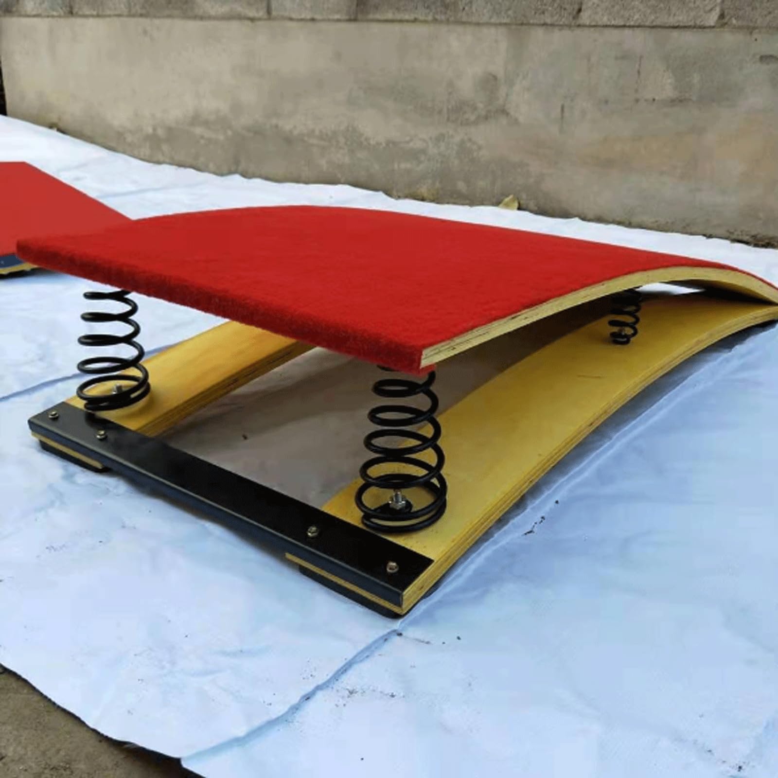 Attrezzatura per Ginnastica Volteggio Trampolini Ginnastica Abilità di Ginnastica Pratica Tavola Elastica per Bambini Grandi Junior Allenamento