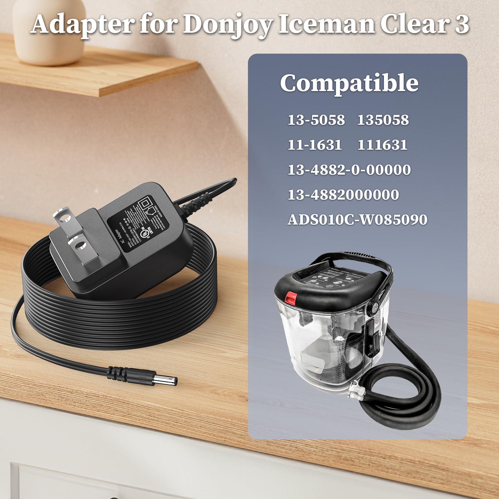 Iceman Clear Charger DonJoy® IceMan CLEAR3 And Aircast® Cryo/Cuff