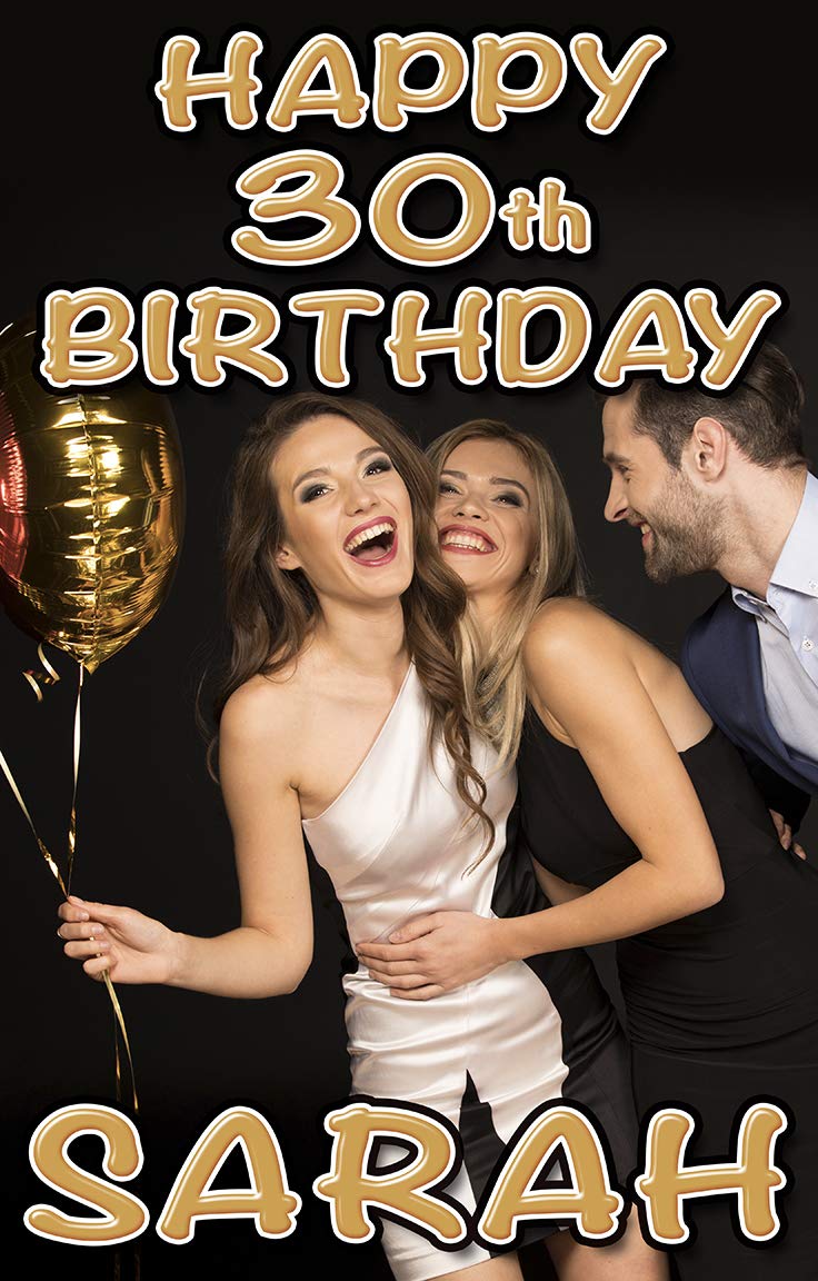 Kopek LARGE PERSONALISED BIRTHDAY PHOTO DOOR POSTER BANNER