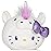 GUND Sanrio Hello Kitty Unicorn Plushie, Kawaii Unicorn Stuffed Animal for Ages 1 and Up, White, 9.5