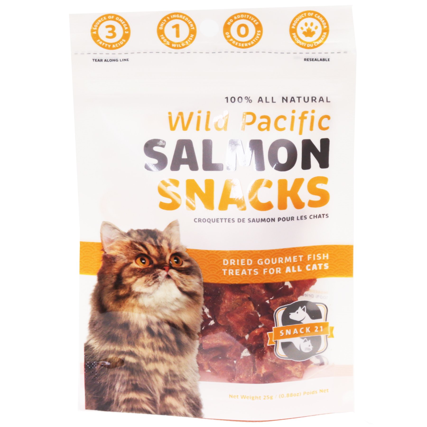 Snack 21 Salmon Snacks For Cats