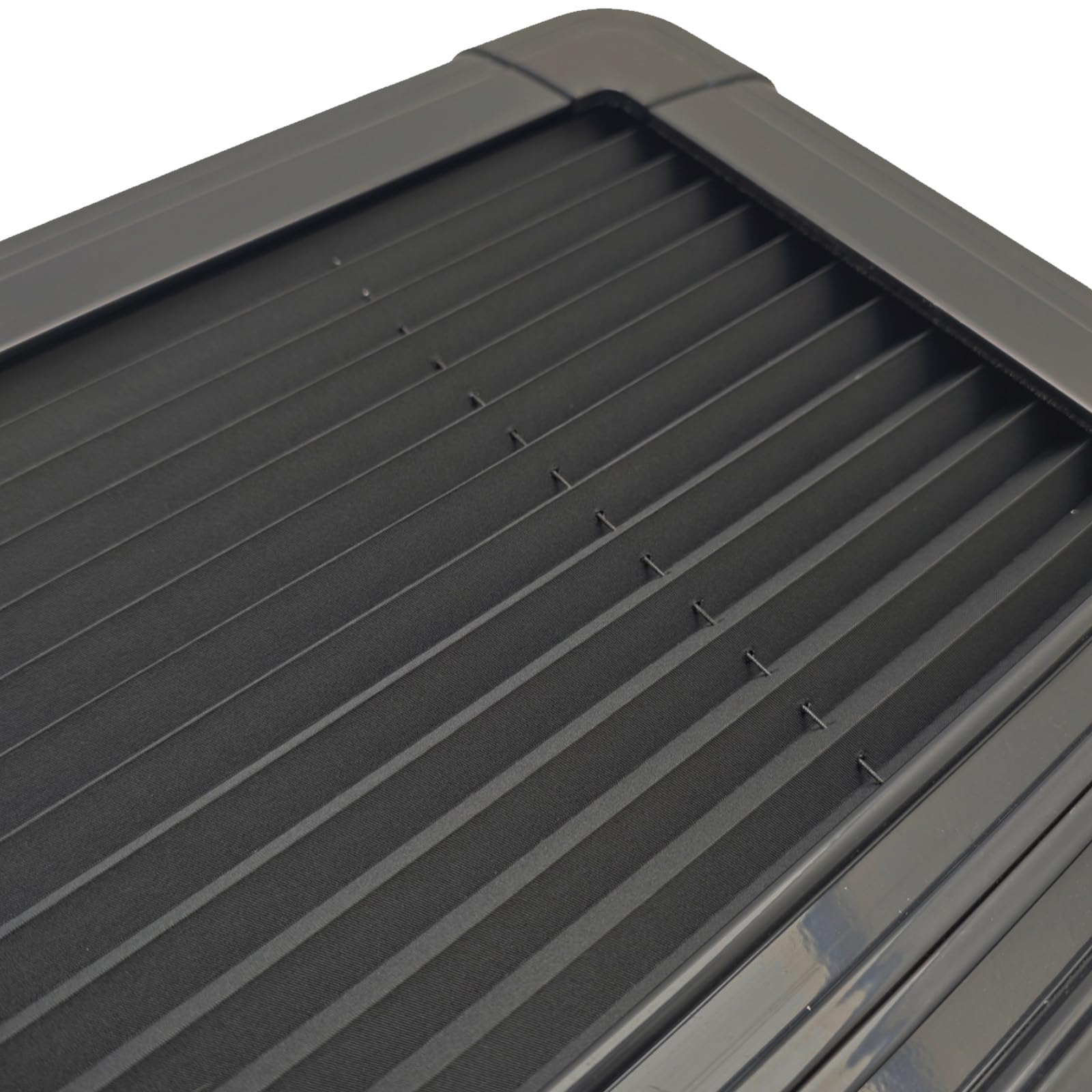 Fenêtre battante SWISS OUTDOOR 900x500 en verre véritable, certifié ECE R43, double vitrage, store et protection anti-moustiques, cadre noir, isolé, pour camping-car, van, camionnette, fenêtre pour