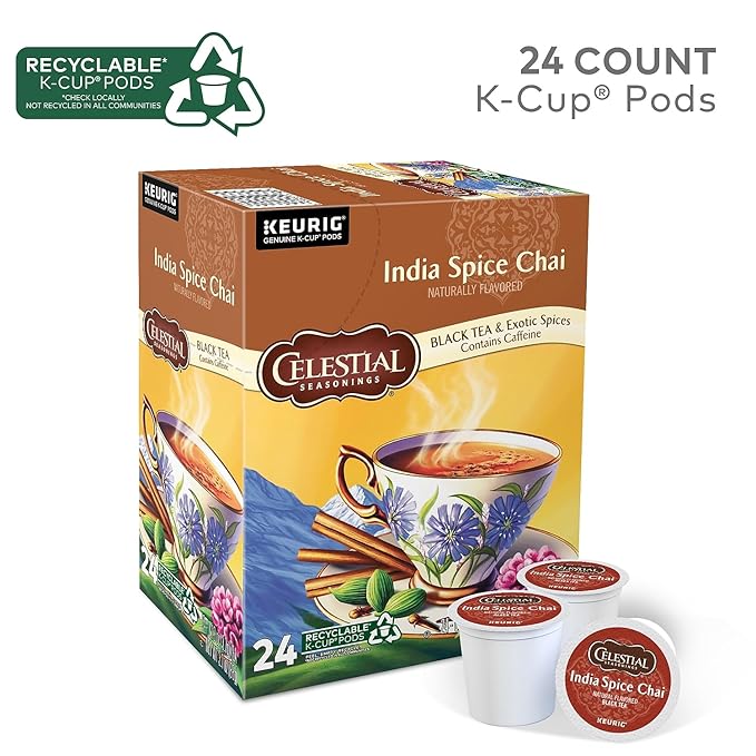 Té Chai Especias India 24 Cápsulas K-Cup miniatura 2