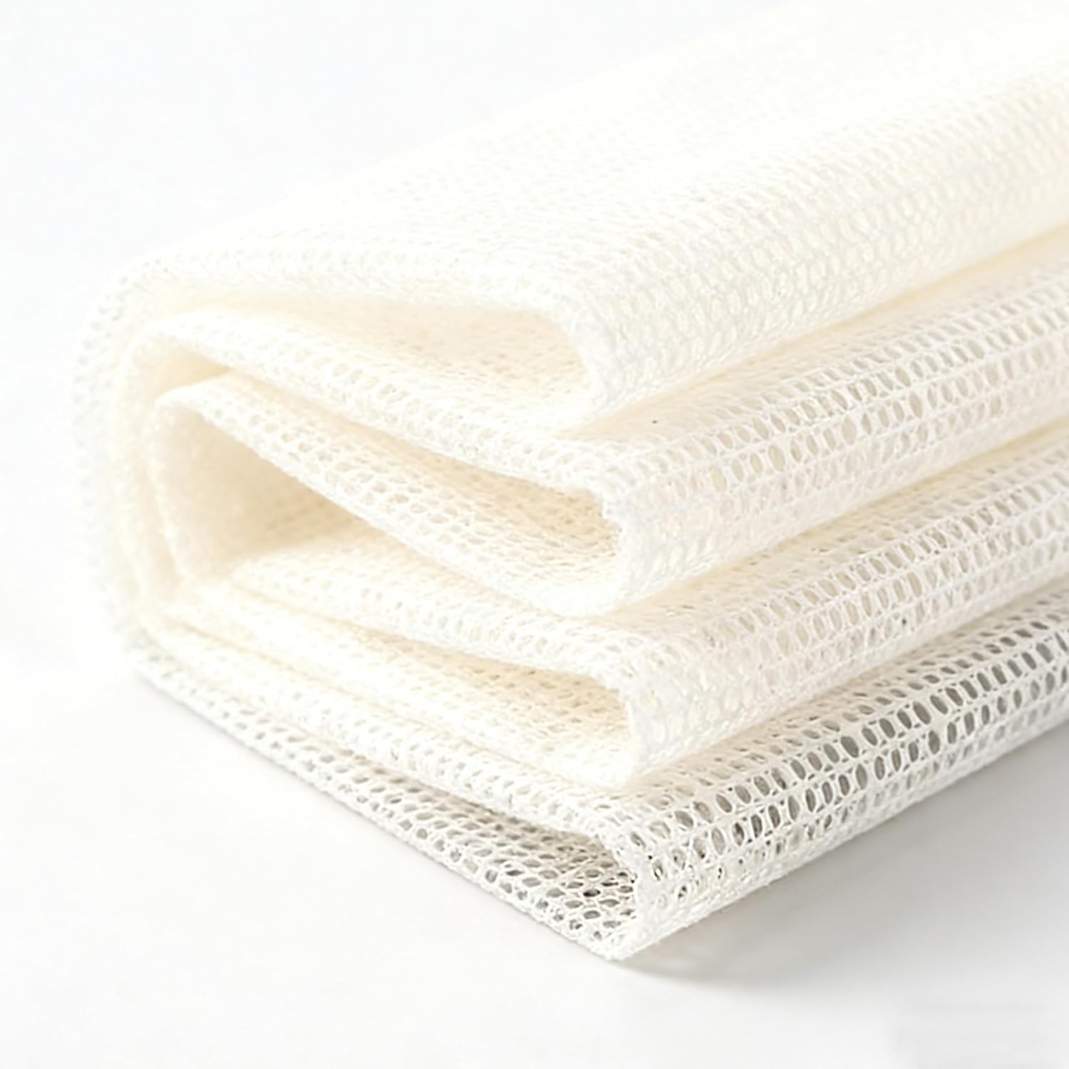 Rug Pad 78.7x59 inches White Non-Slip Gripper Pad for Hardwood Floors & Tile, Area Rug Underlay Protects Floor & Prevents Skidding, Can Be Cut to Any Size