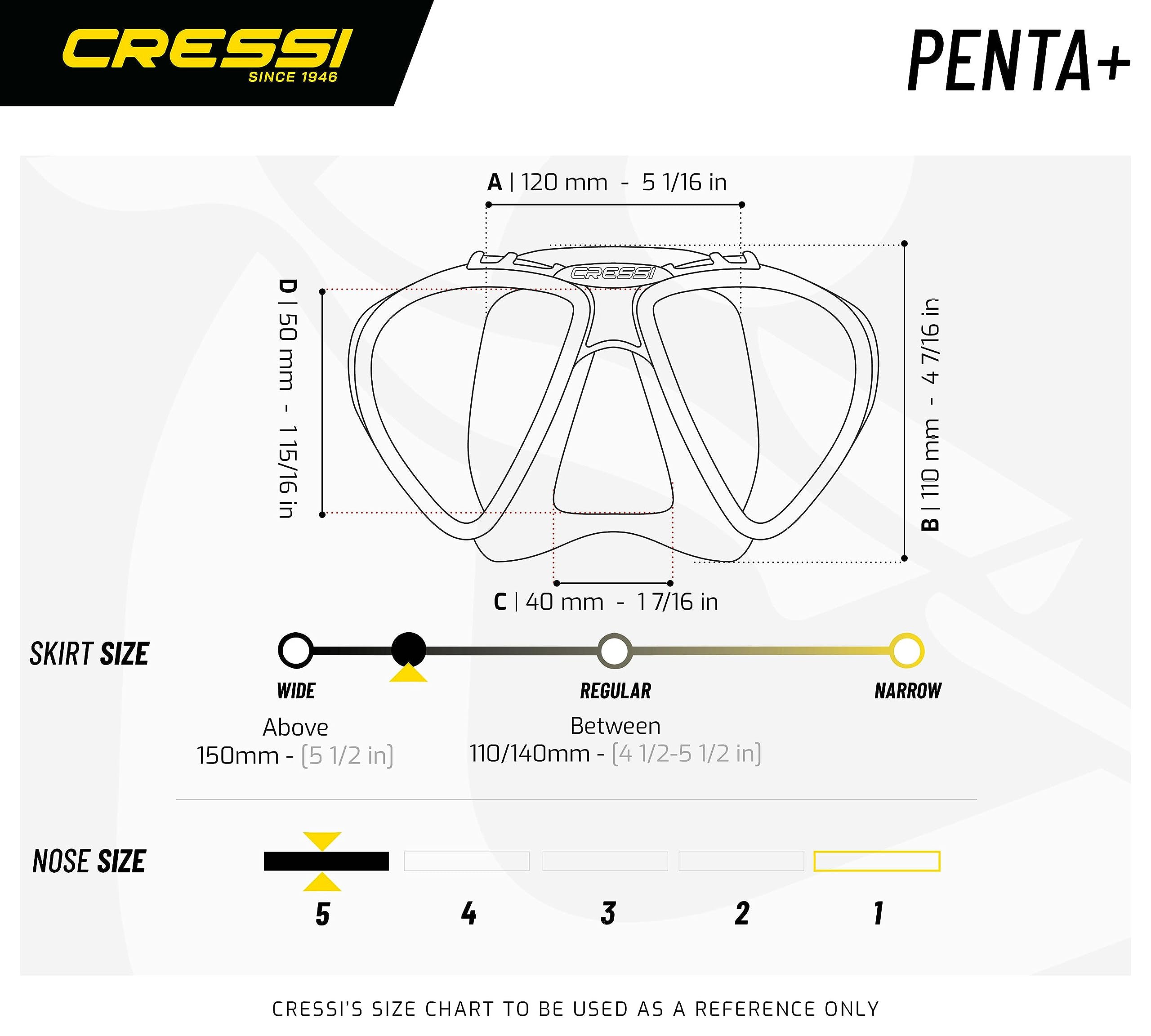 Cressi Penta+ Mask