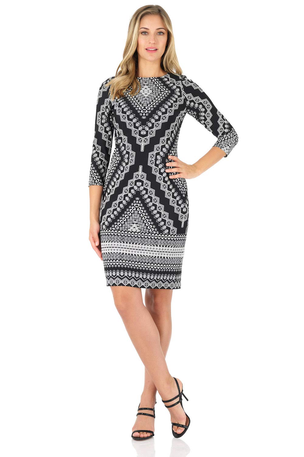 Rekucci Women's Classic Chic Shift Dress