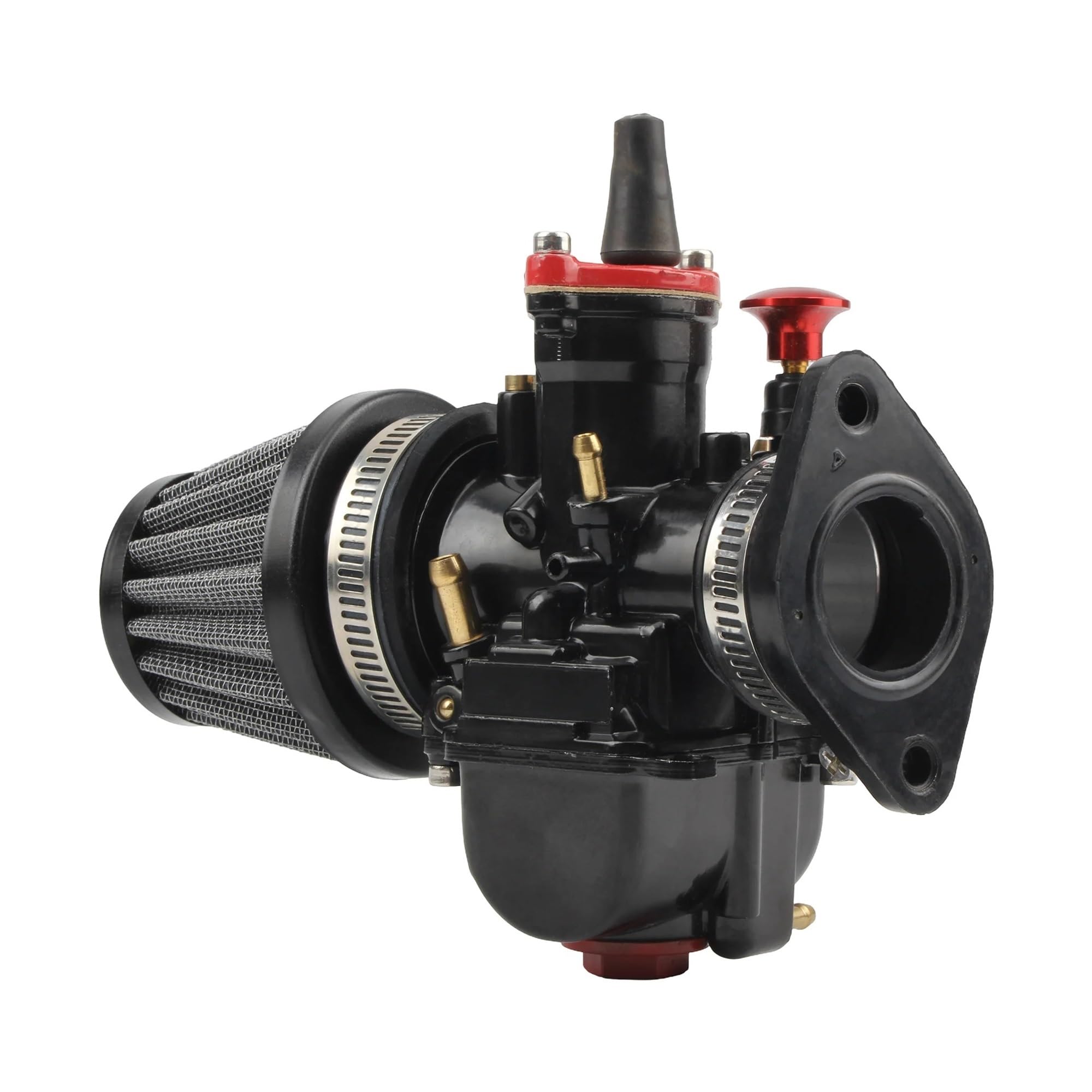Motosierra Carburador Juego De Carburador Motocicleta Para PWK 28 30 Con Filtro Aire Admisión Power Jet Piezas Moto Cross Accesorios Colector Motocross