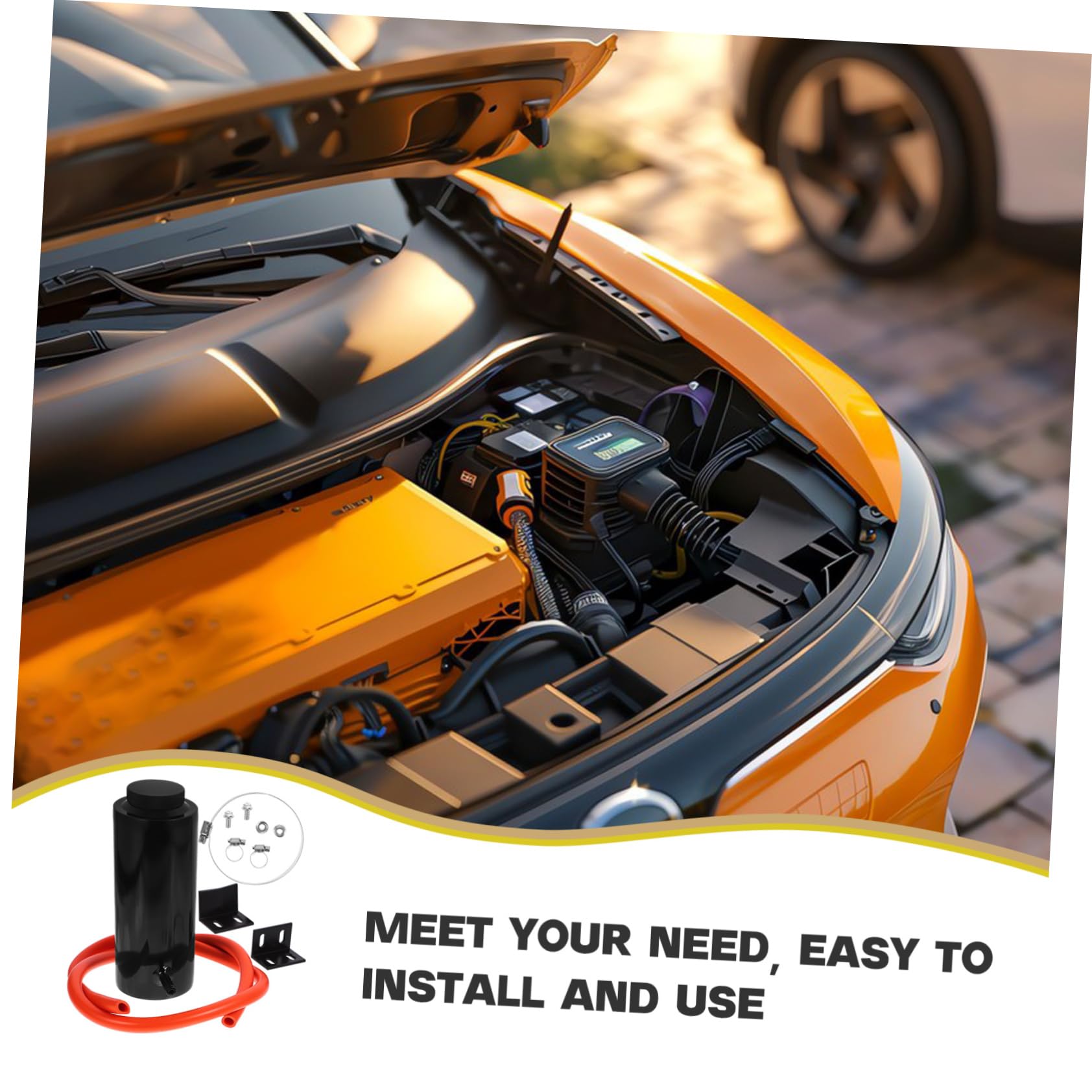 Serbatoio Di Espansione Liquido Refrigerante Radiatore Auto Kit Serbatoio Refrigerante Alluminio Capacità Radiatore Auto
