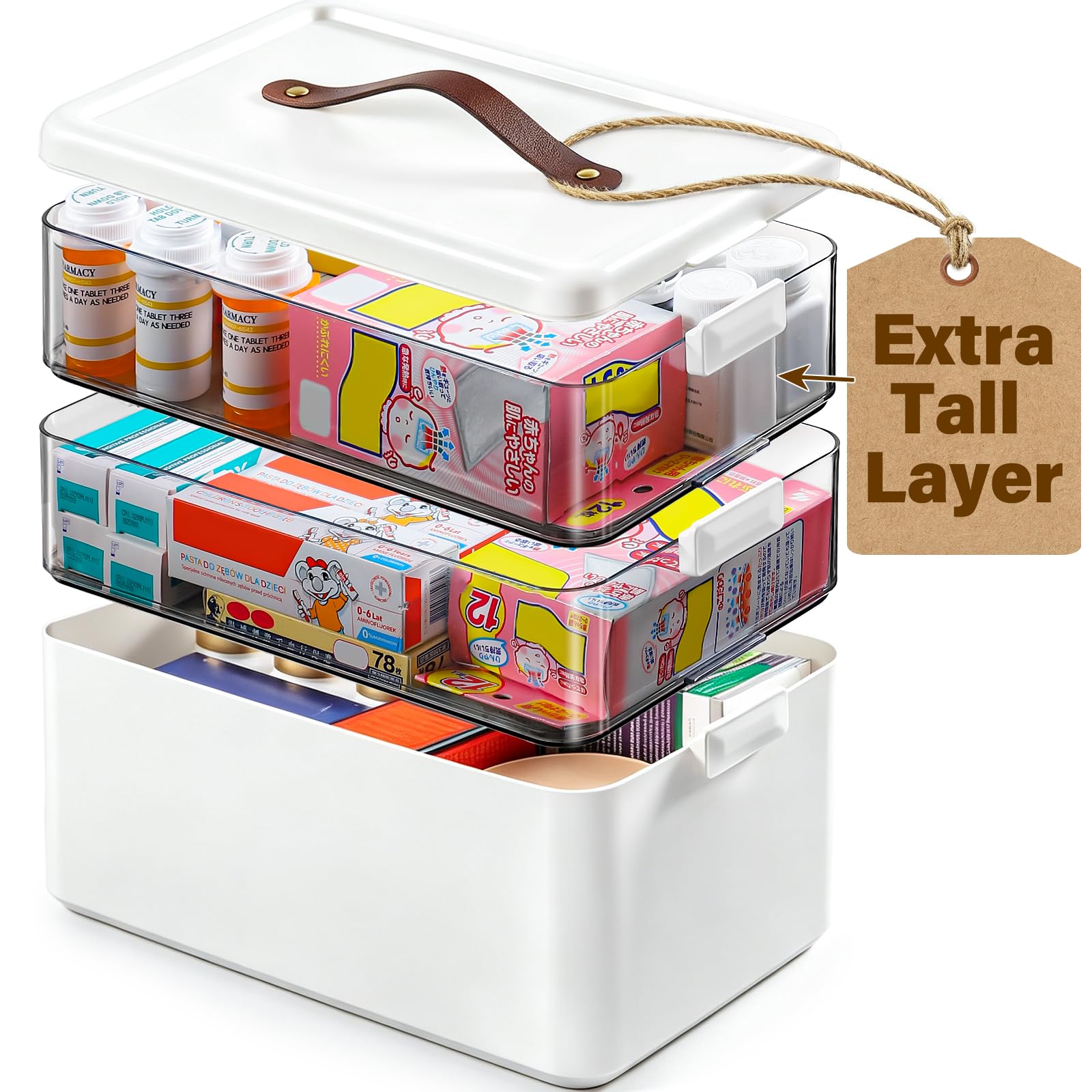 creative drug store 上下セット Amazon.com: Homaigie Extra Tall 3-Tier Medicine Cabinet Organizer