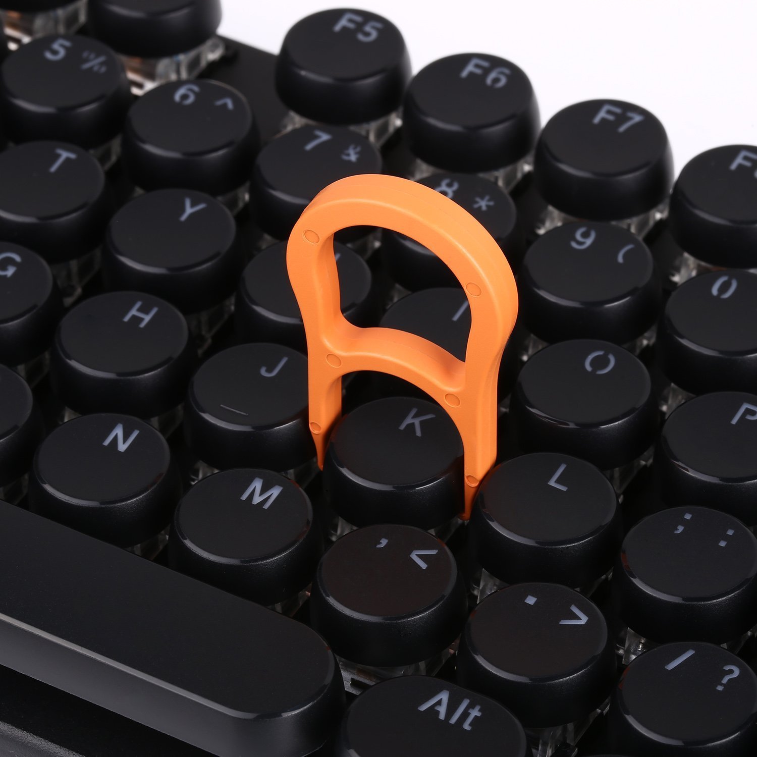 Buy Keycaps, ABS Keycap Set Round Doubleshot Injection Retro