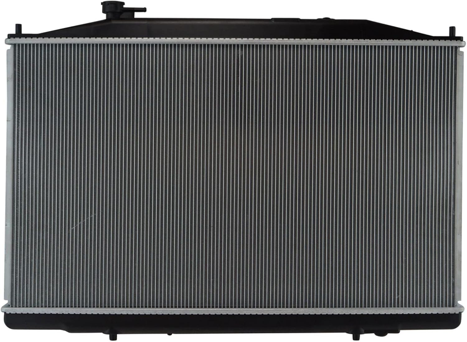 TRQ Radiator Aluminum Core 1 Row 17.69 in Core Height 30.13 in Core Width Compatible with 2011-2017 Honda Odyssey 3.5L V6 Automatic Transmission