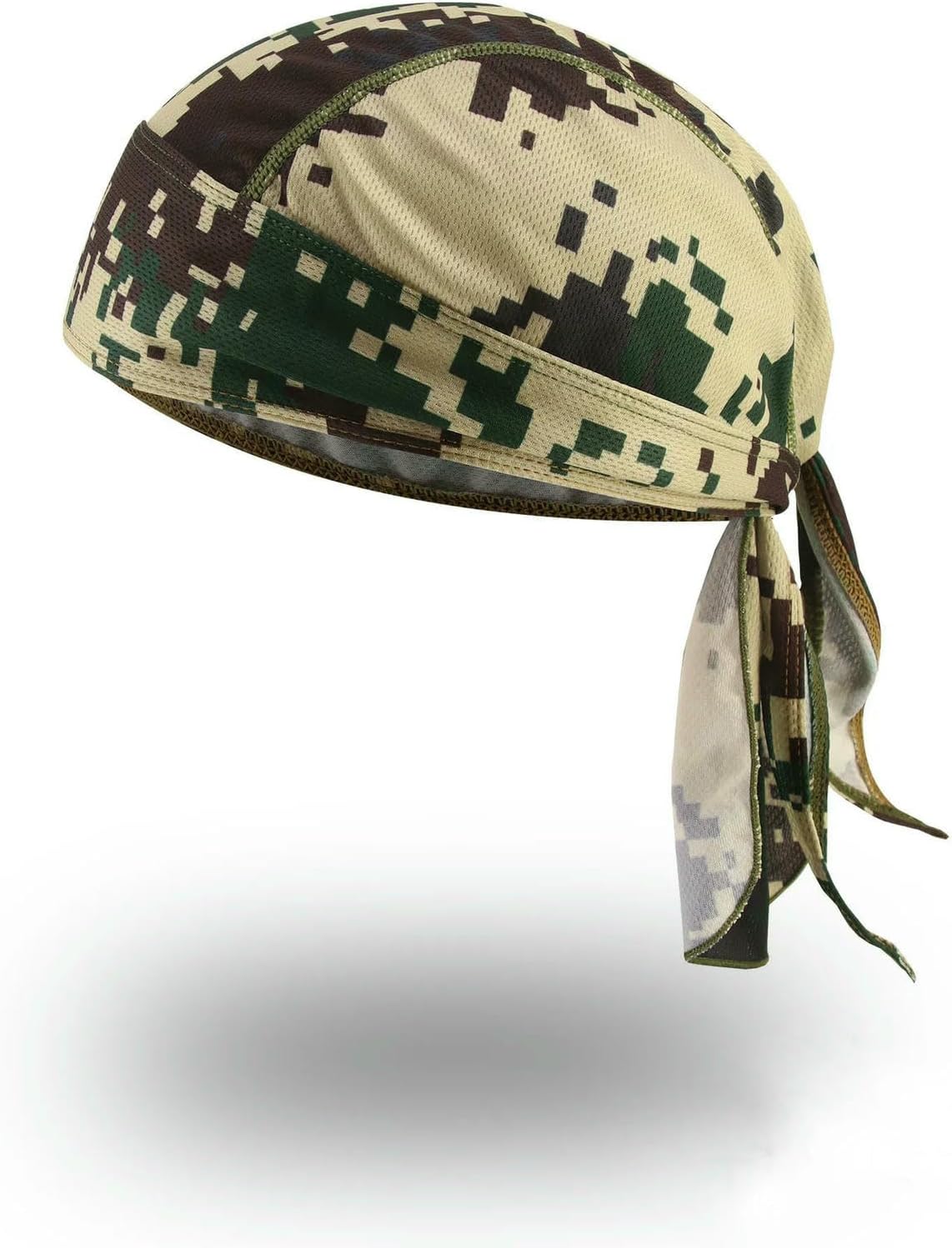 2 Pcs Men Women Summer Headscarf Cycling Cap Sun Protection Camouflage Fishing Hiking Sport Running Bandana