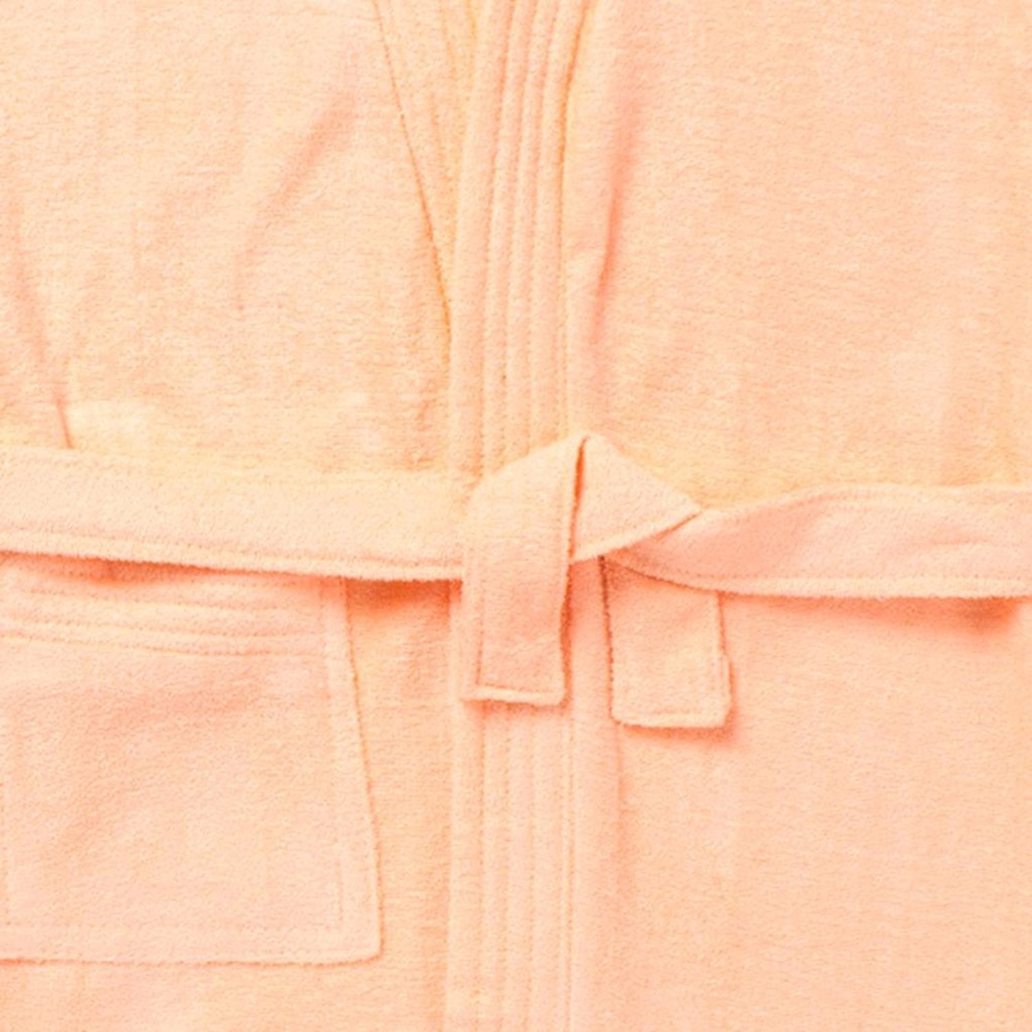 SAND DUNE Kids Baby Girls Bathrobe | Terry Cotton Bathrobe Gown | Half Sleeves | Knee Length | Pocket with Waist Belt | Baby Girls Bathrobe - 1 to 4 Years Age - Image 3 thumbnail