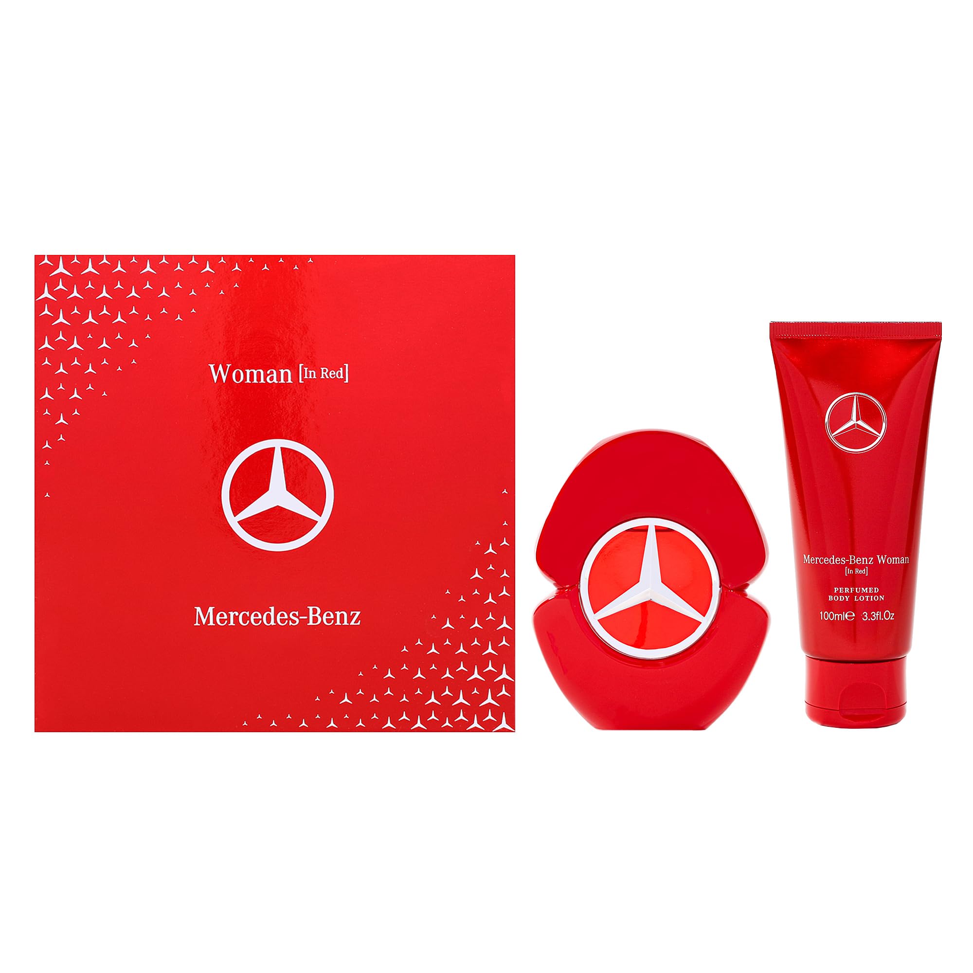 Mercedes-Benz Woman Red Geschenkeset EdP Parfum Duschgel