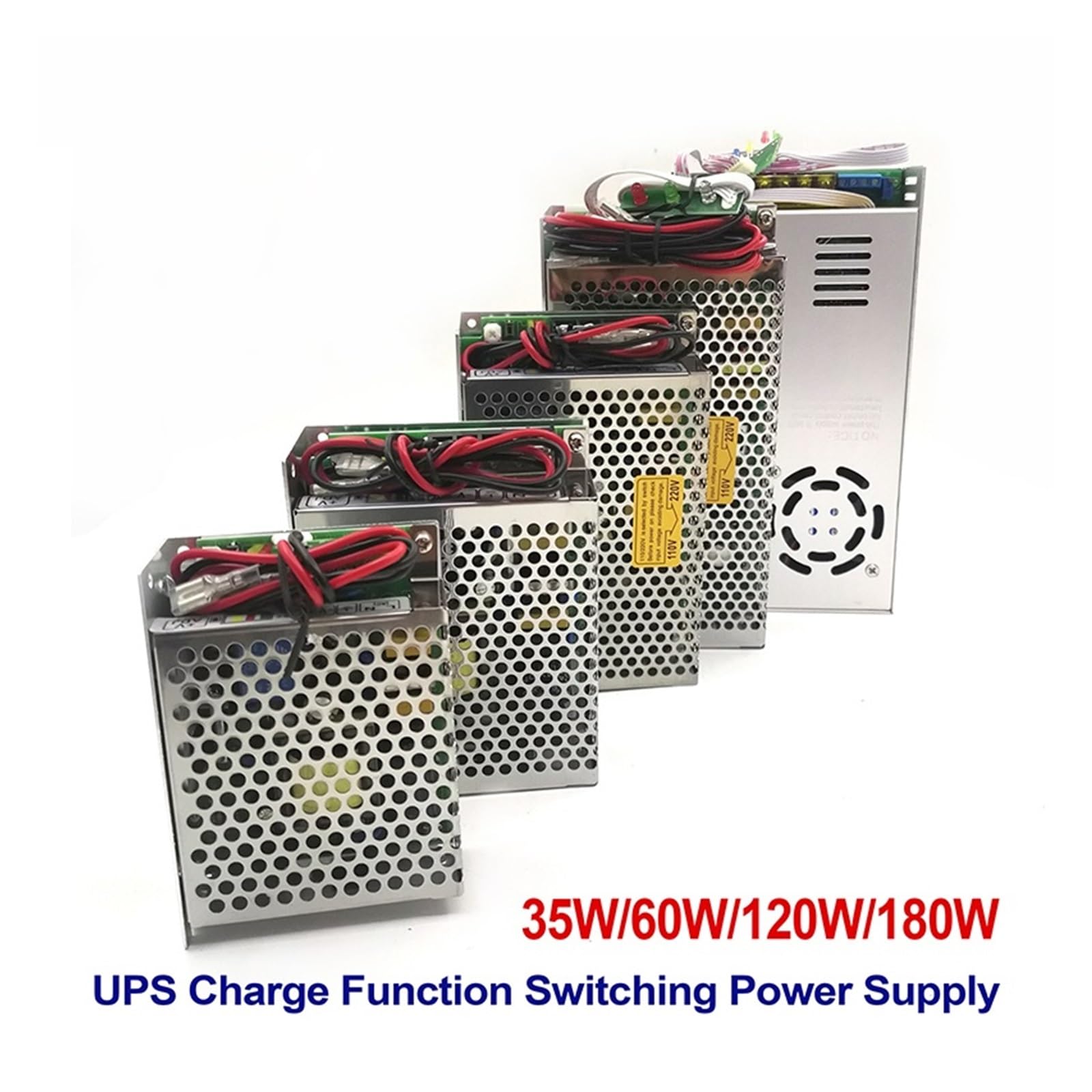 Przełączanie zasilania, Funkcja UPS/ładowania Zasilacz impulsowy SC-35W SC-60W SC-120W SC-180W AC 100-240V do DC 12V 24V Ładowanie akumulatora(SC-60-24 LED)