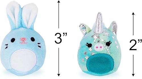Miniatura 4 de ArtCreativity Peluches de Pascua a granel – Juego de 6 juguetes de Pascua de peluche – Animales de peluche para niños en colores pastel – Diseños de
