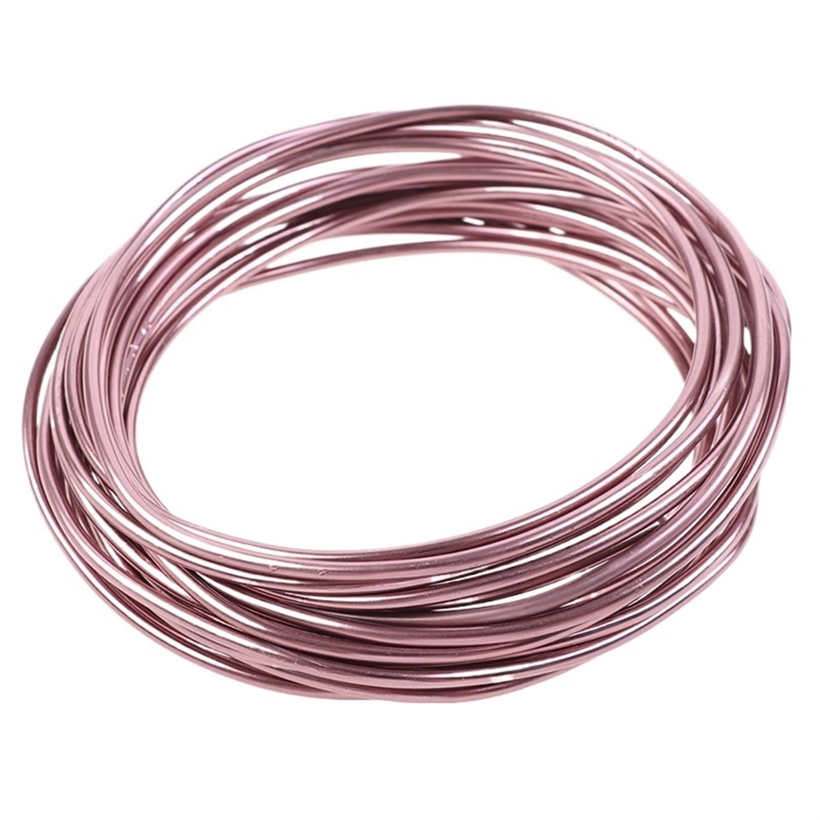 Aluminum Wire Craft, Anodized Aluminum Craft Wire Bonsai Training Kit 1.0-2.5mm Multicolor 5m(2.5mm)