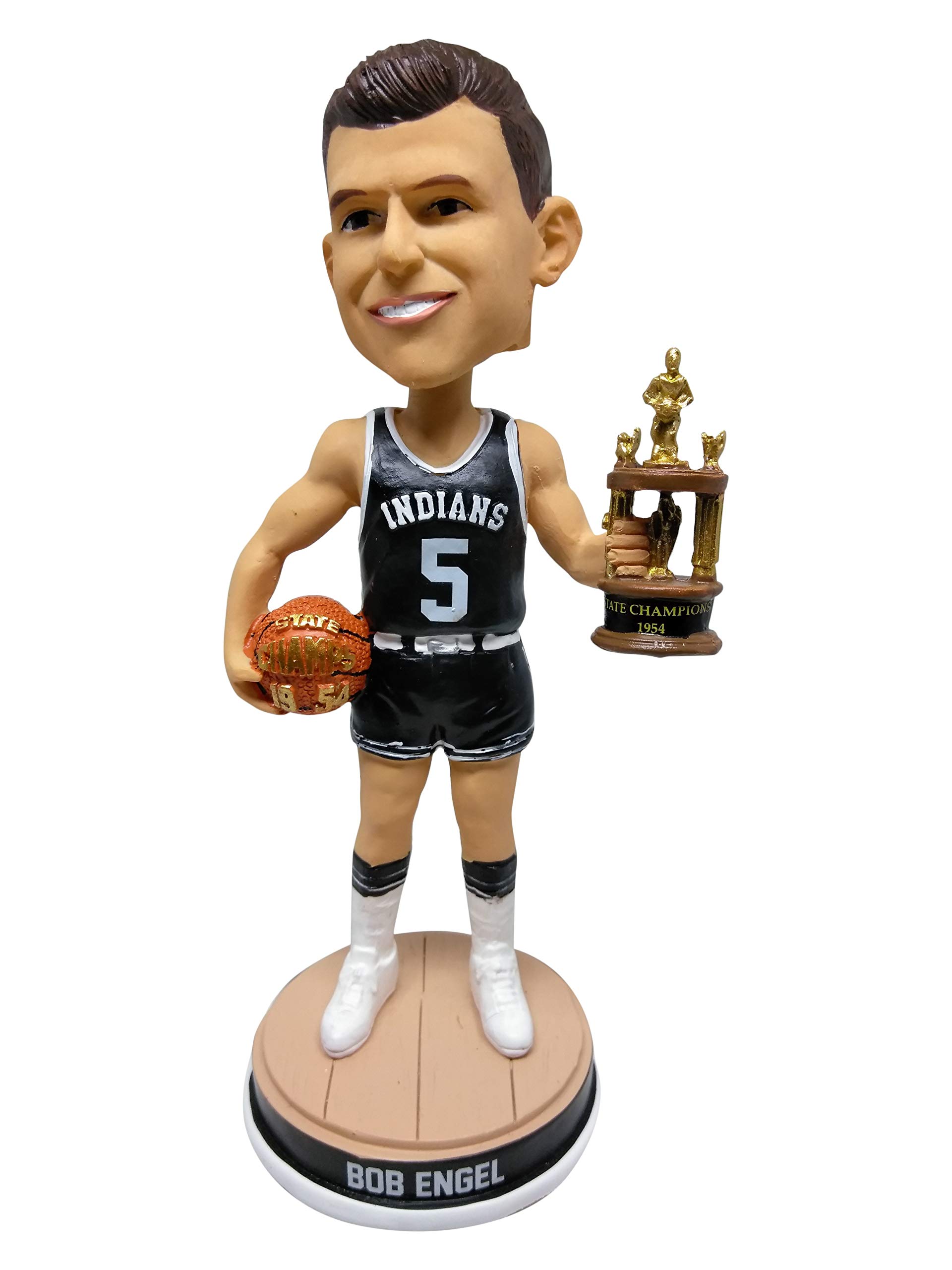 Bob Engel Milan High School Hoosiers Movie Limited Edition Bobblehead High School