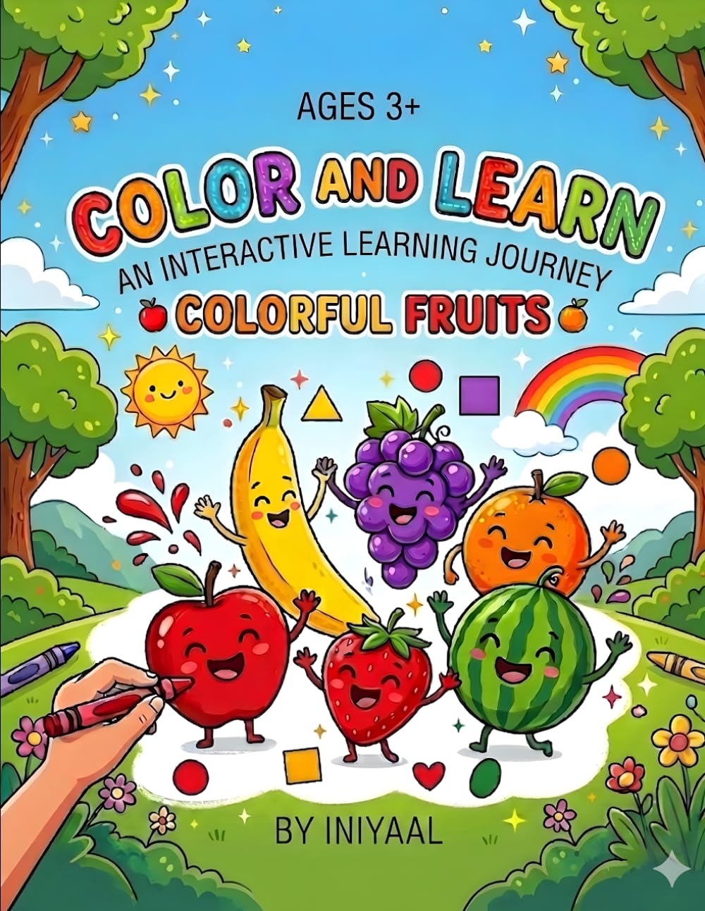 Color and Learn-Colorful Fruits: An Interactive Learning journey