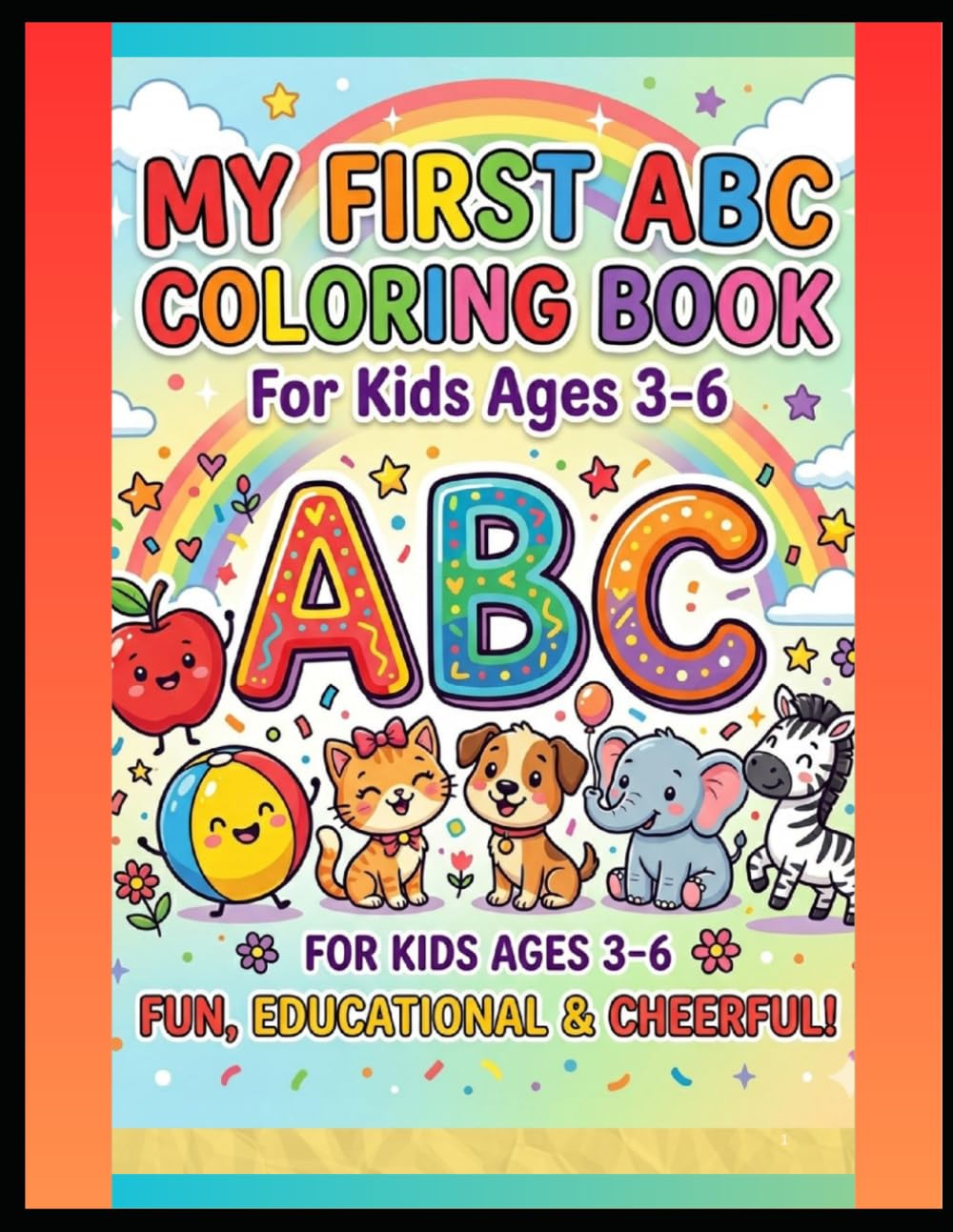 My First ABC Coloring Book