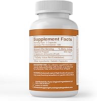 Vista 5 de Pure Original Ingredients Pimienta de Cayena, (100 cápsulas) siempre pura, sin aditivos ni rellenos, verificado por laboratorio
