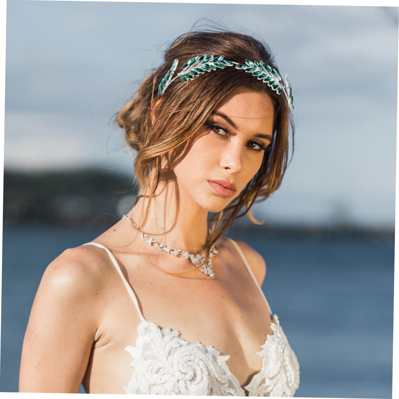 Healeved 2pezzi Headband Per Accessori Nuziali Per Cerimonie Compleanni e Formali Design e Duraturo