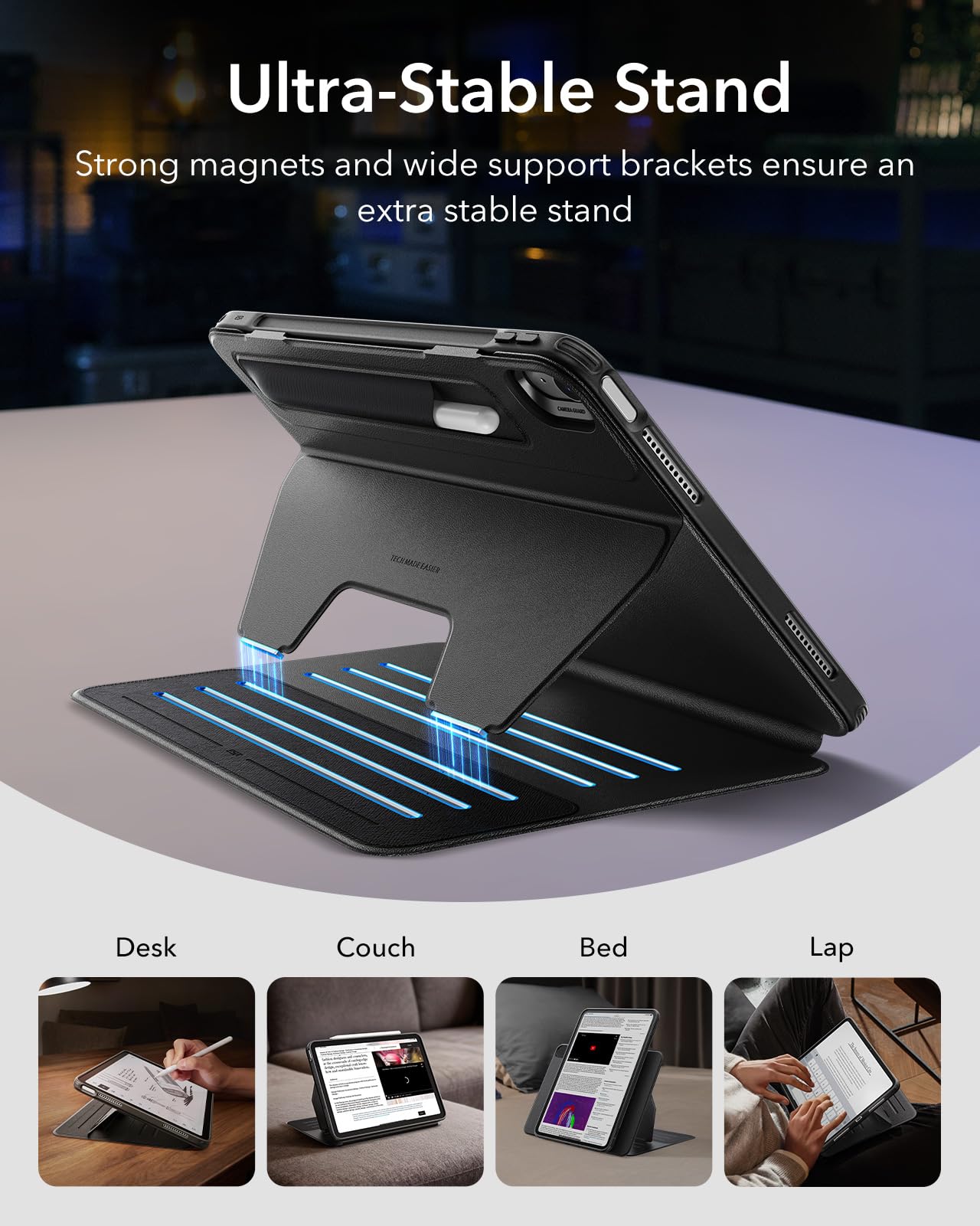 Amazon.com: ESR for iPad Air 13 Inch Case M4/M3/M2 (2026/2025/2024