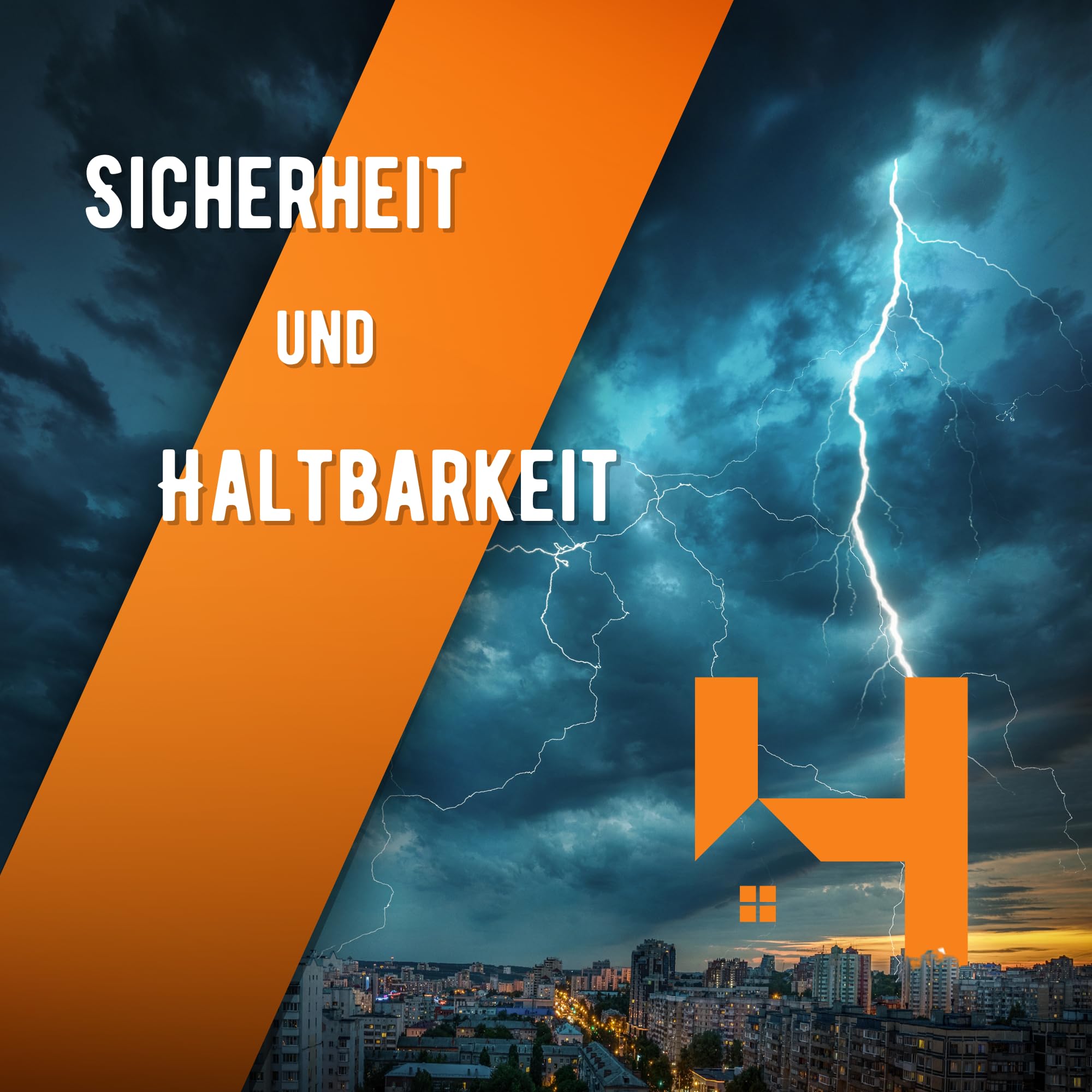 HausHeld® Erdungsband 30 m – 30x3,5 mm Feuerverzinkt | Flachstahl für Blitzschutz & Erdung | Verzinktes Stahlband für PV-Anlage & Fundamenterder