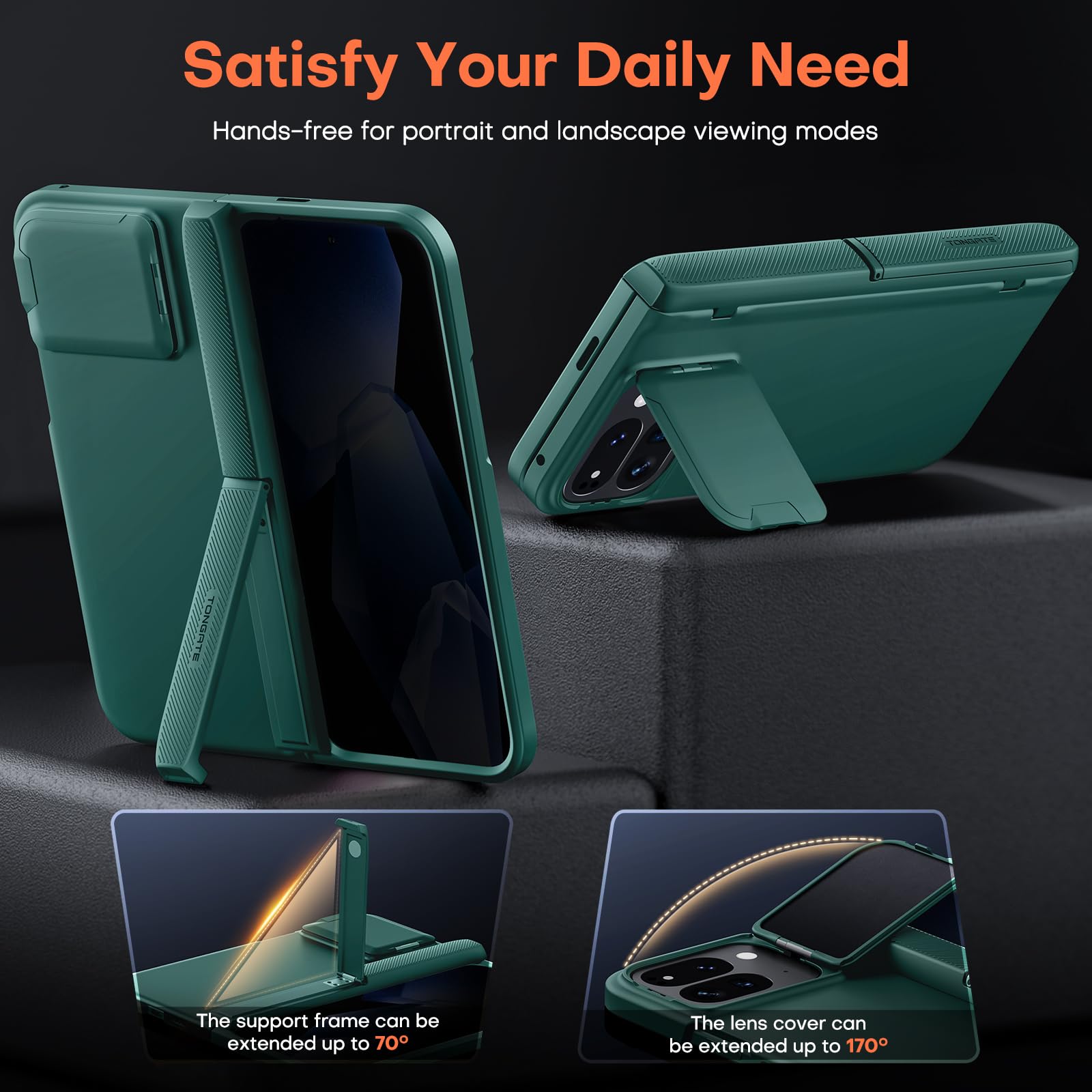 Amazon.co.jp: TONGATE マグネティック for Pixel 9 Pro Fold ケース