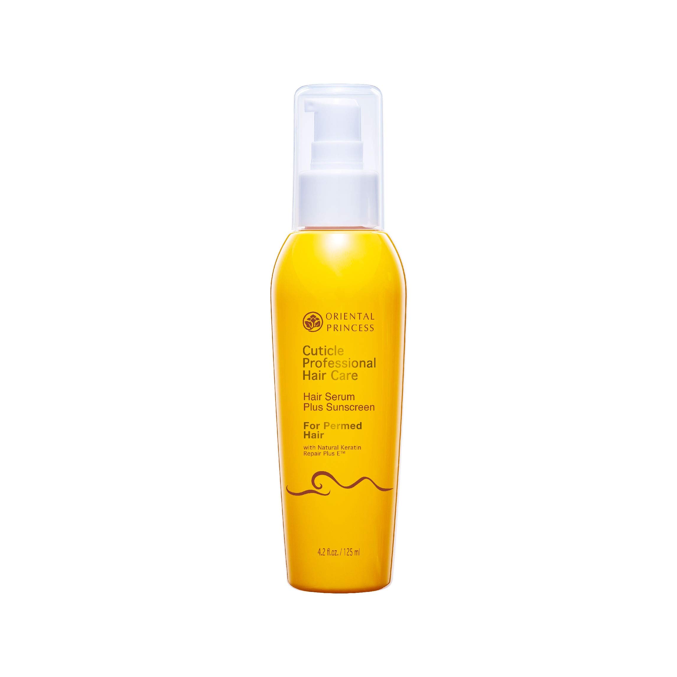 Oriental Princess Cuticle Professional Hair Care Hair Serum Plus Sunscreen 125 ml. (4 Pack)
