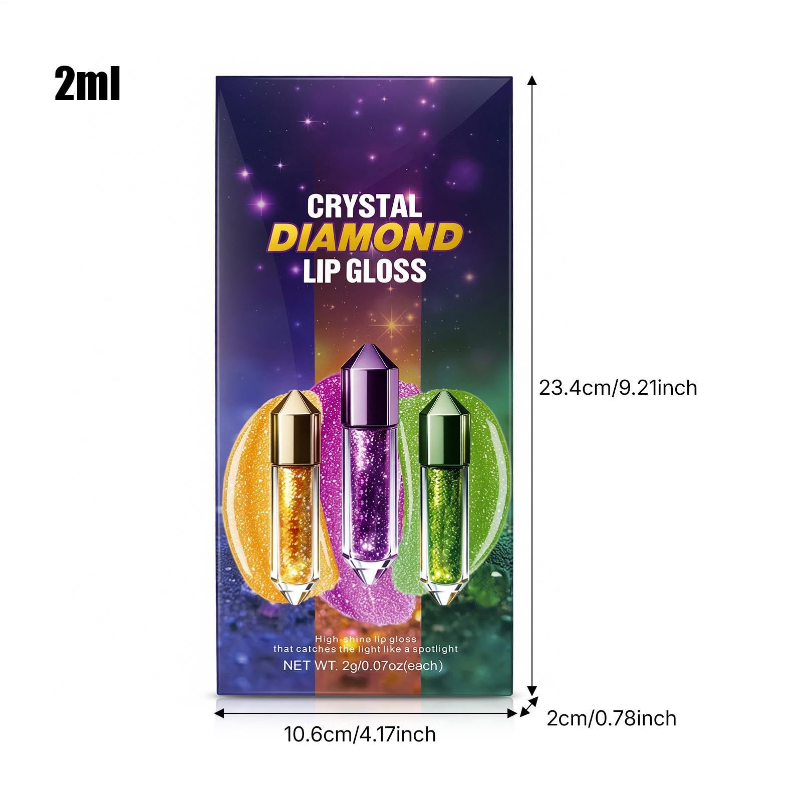 Lucidalabbra Brillante 12 Colori Rossetto Lucido Idratante E Rimpolpante | Lucidalabbra Glow Per Donne Ragazze Fidanzata Feste Shopping Incontri Serate Halloween Festival