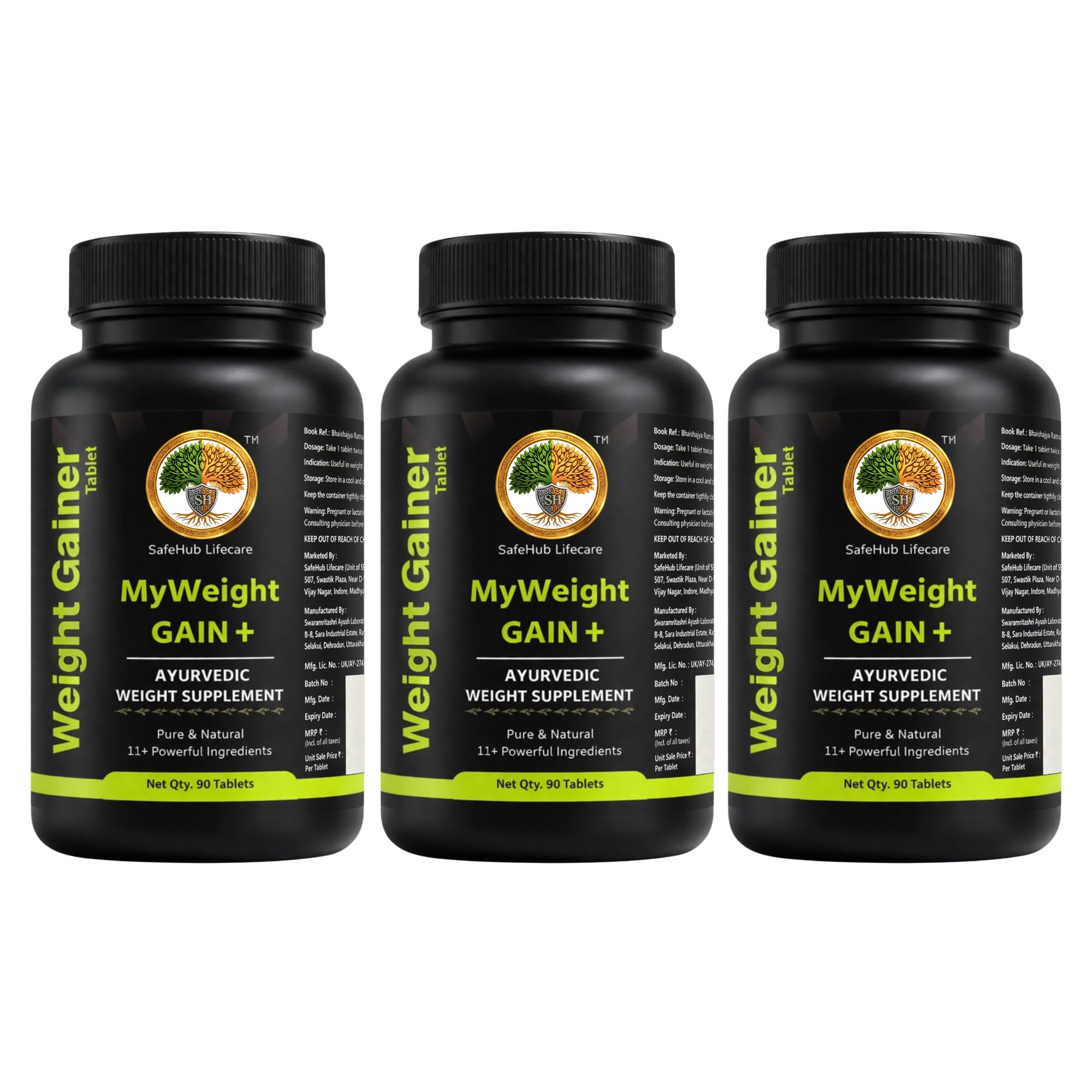 MyWeight GAIN+ Weight Gainer Tablets, Men & Women, 90ct — Amazon image 11