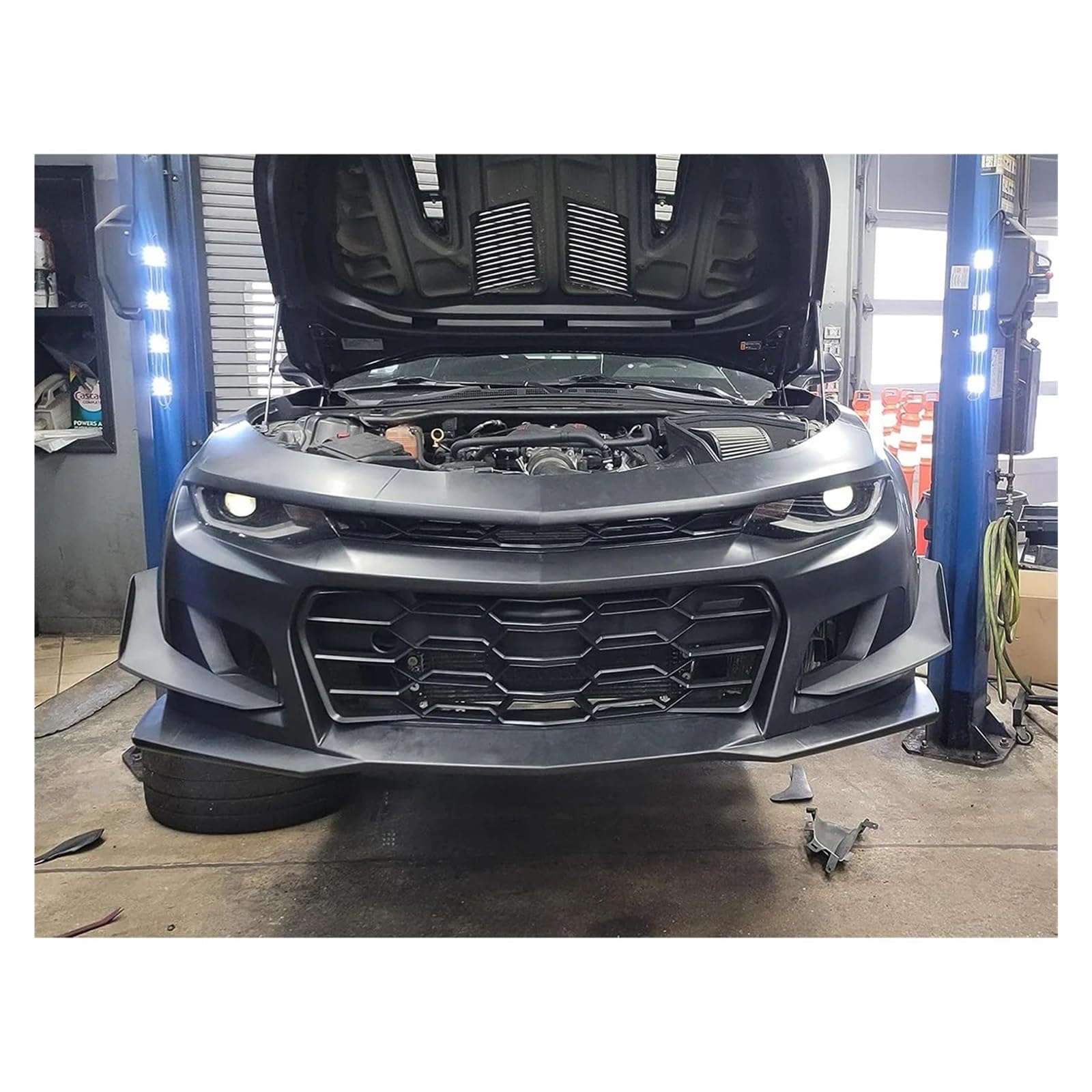 Amazon | 車用フロントバンパーコーナーカナードサイド