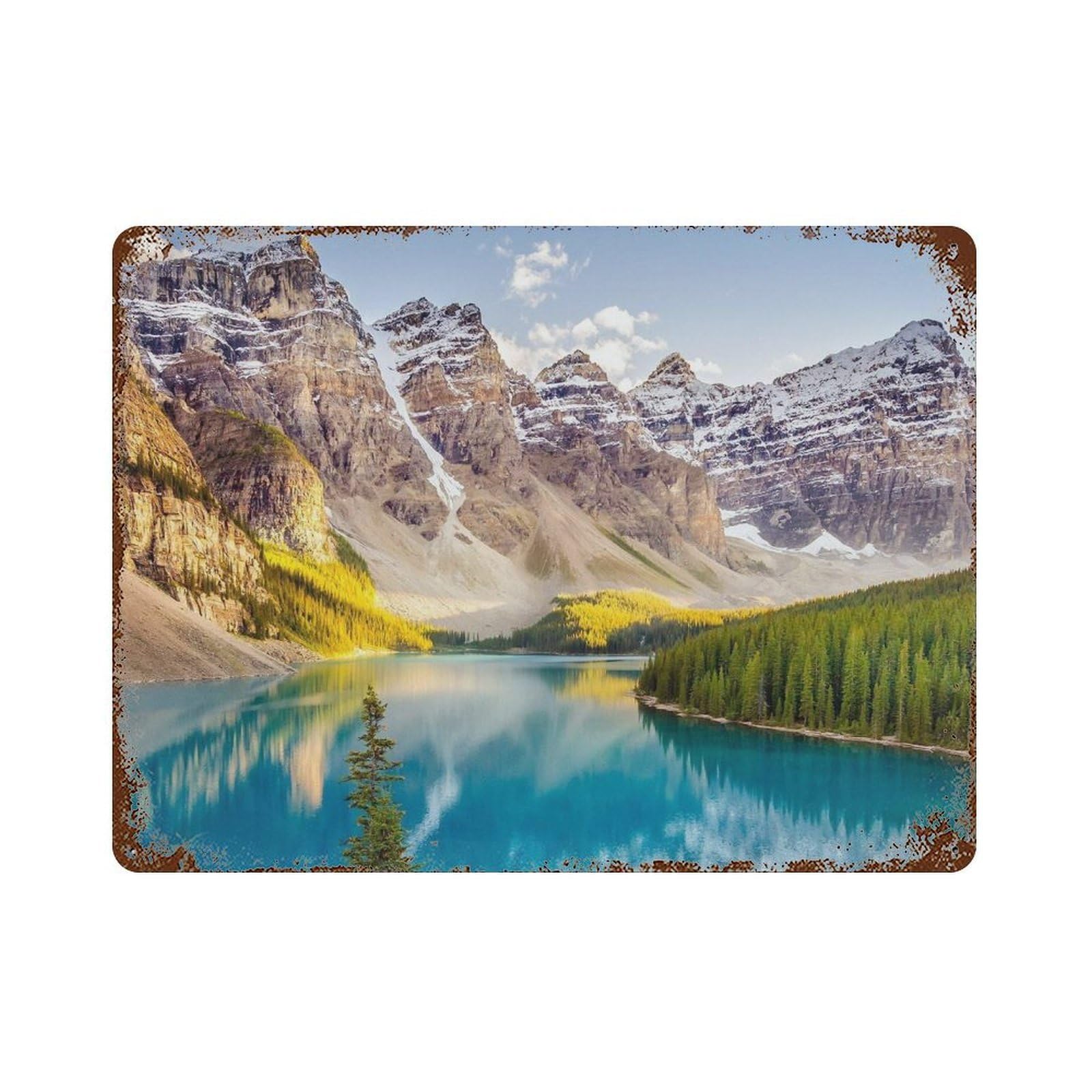 xiaoxiaoshen Real Photo Canada Decor Toronto Vancouver Wall Decor Art Metal Tin Poster Modern Home Decor Art Home Bar Shop Decorations Vintage Sign 30x40cm