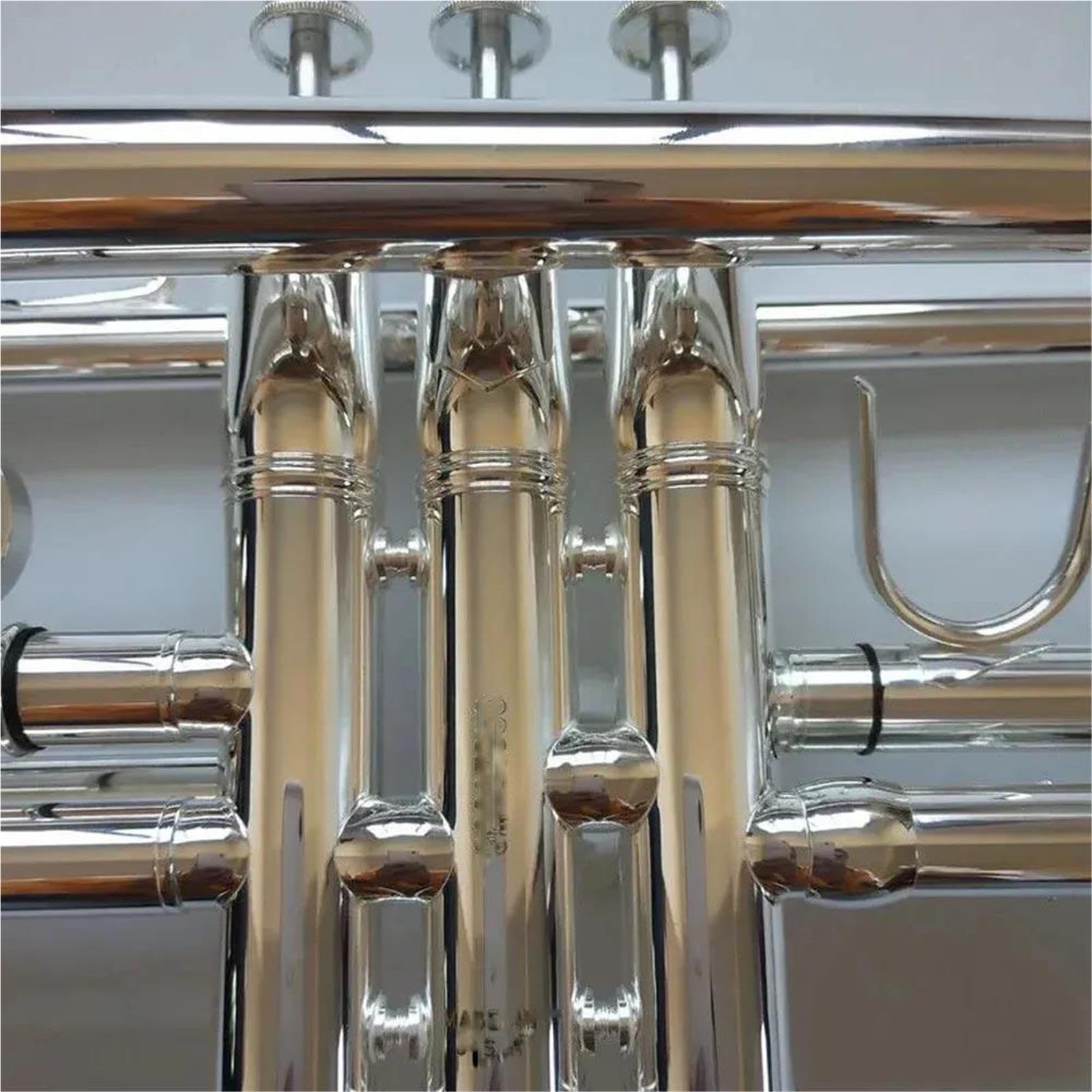 Trompette En Sib Plaquée Argent Trompette