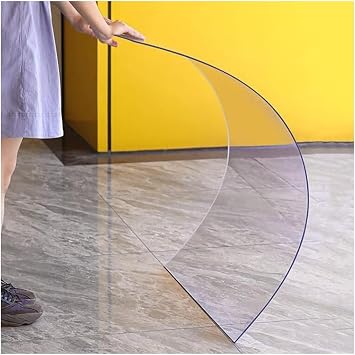 Clear Plastic Roofing Panels Polycarbonate Greenhouse Glass Panels Roof Cladding Polycarbonate Panel, Glass Replacement, CustomizableSize1x3m/3.3x9.8ft