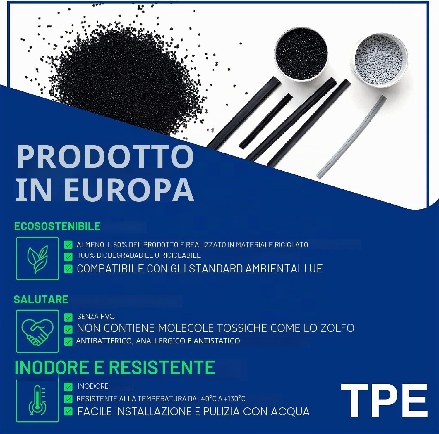 ELMASLINE 3D Tappetini Gomma per VW T-Cross 2018-2026 | Bordo Extra Alto | Tappetini Auto