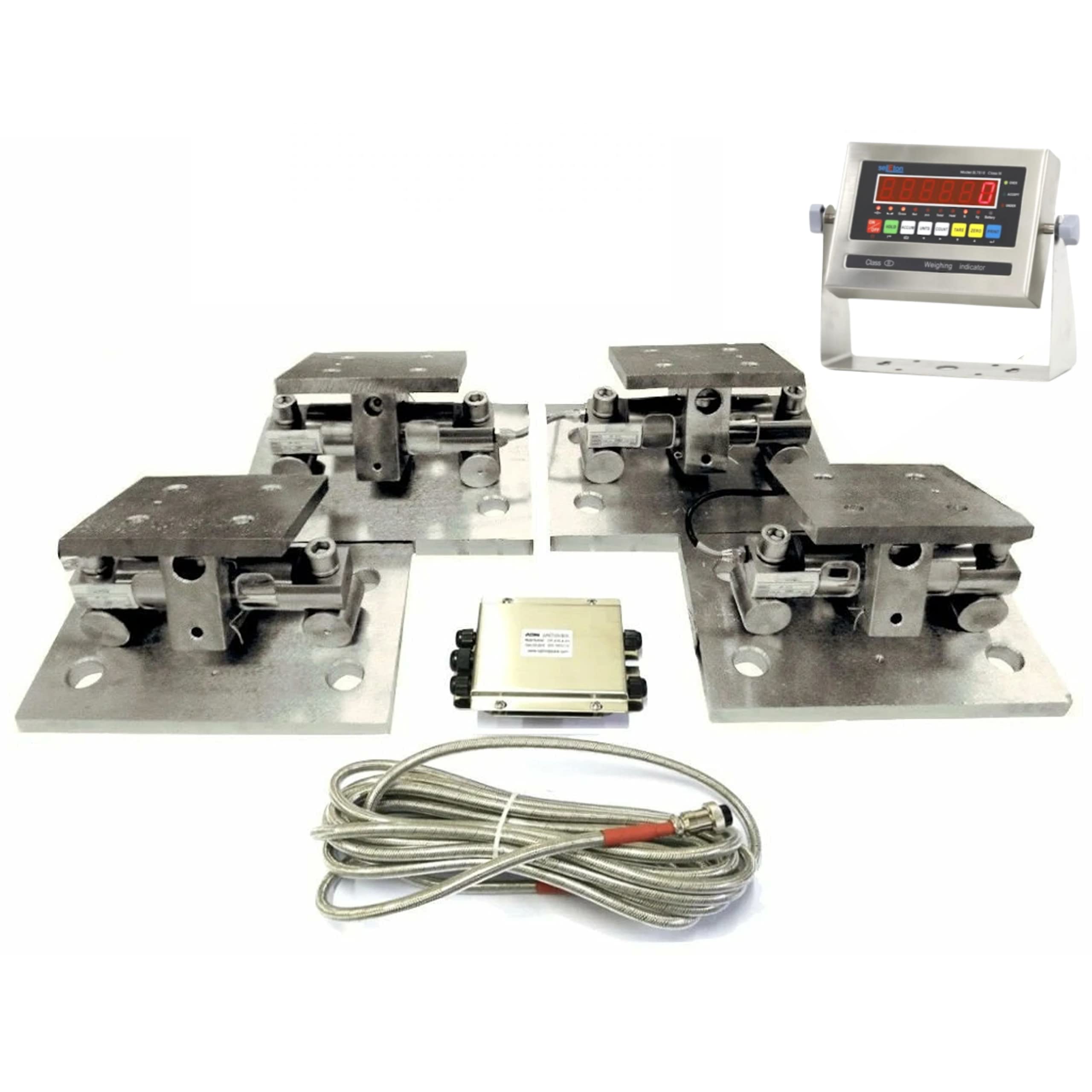 SellEton SL-320-TM Load Cell Conversion kit weigh Module for Scale Tank, Hoppers ( Circular Motion ) | (LED Display, 20,000 lbs)