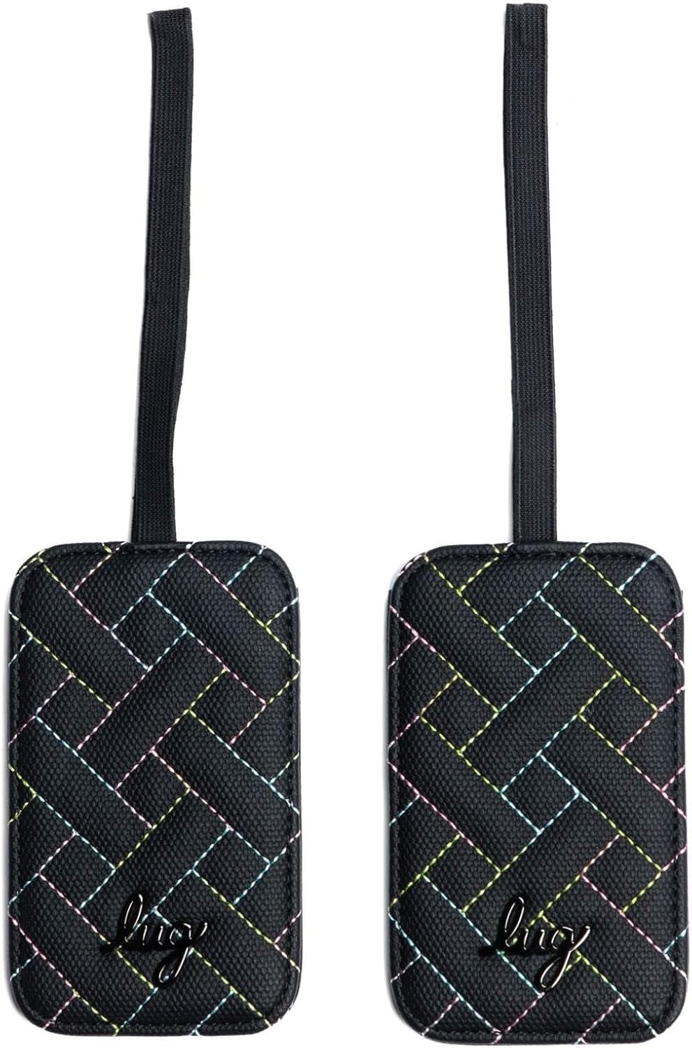 Baggage Claim Matte Luxe VL Luggage Tag 2pc Set, Olive