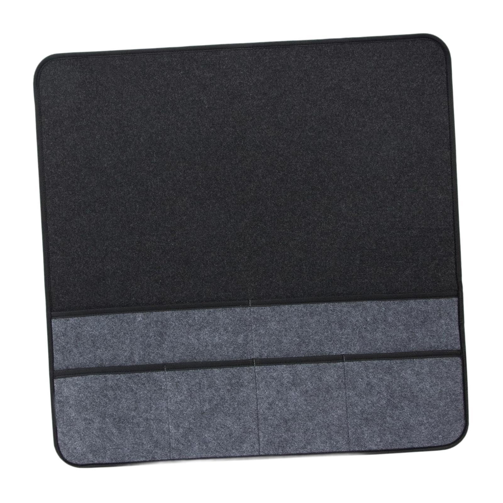 Baoblaze Sewing Machine Mat Multifunction Storage Bag for Sewing Machine Tools Portable Sturdy Felt Sewing Pad Desktop Organizer Pouch