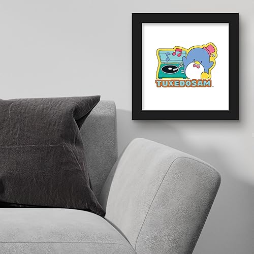Miniatura 7 de Trends International Gallery Pops Sanrio Tuxedo Sam - Lienzo decorativo para pared, diseño gráfico de Tuxedo Sam, 12.00 x 12.00 pulgadas, lienzo