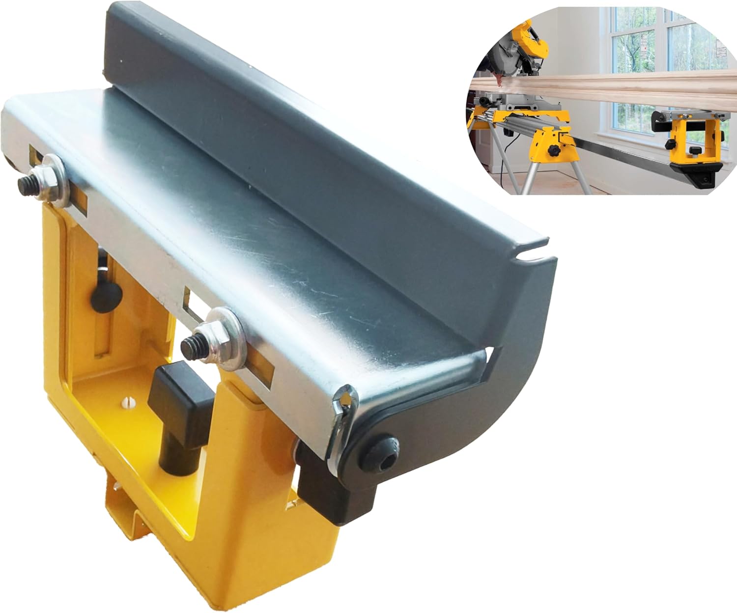 deawater 1pcs DW7232 37/8"6" Adjustable Miter Saw Stand Material