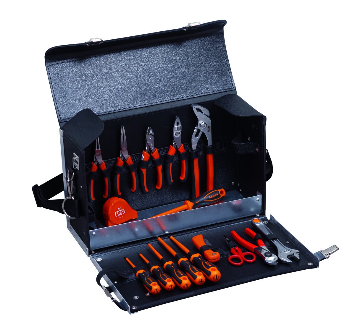 Malette cuir 16 outils Bahco pour vos chantiers de rénovation