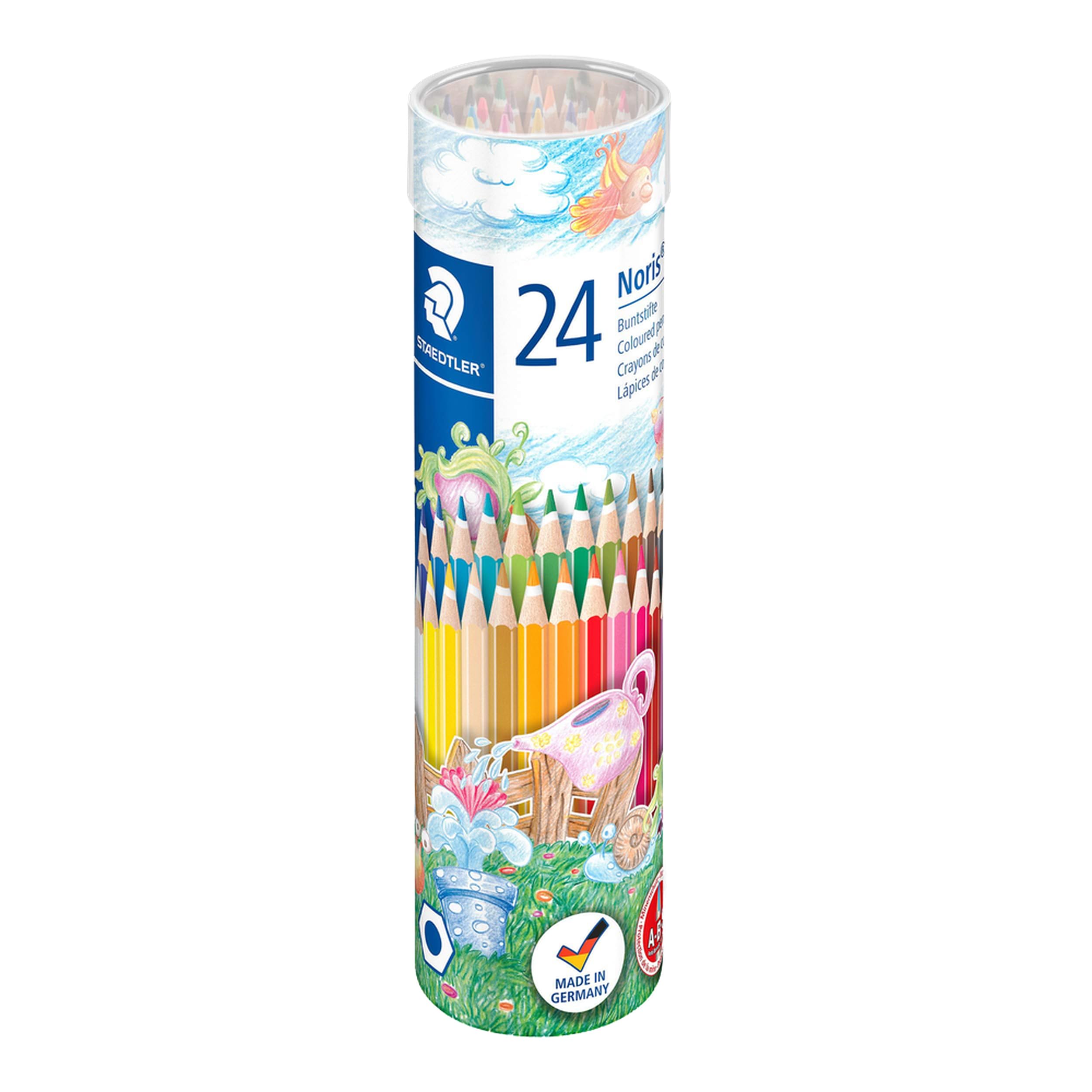 Col Pencil Cylindr Set=24col.